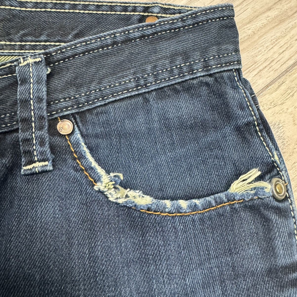 G-Star Vintage G-Star Raw 3301 Distressed Dark Y2K Baggy Denim Jean Size US 31 - 11 Thumbnail