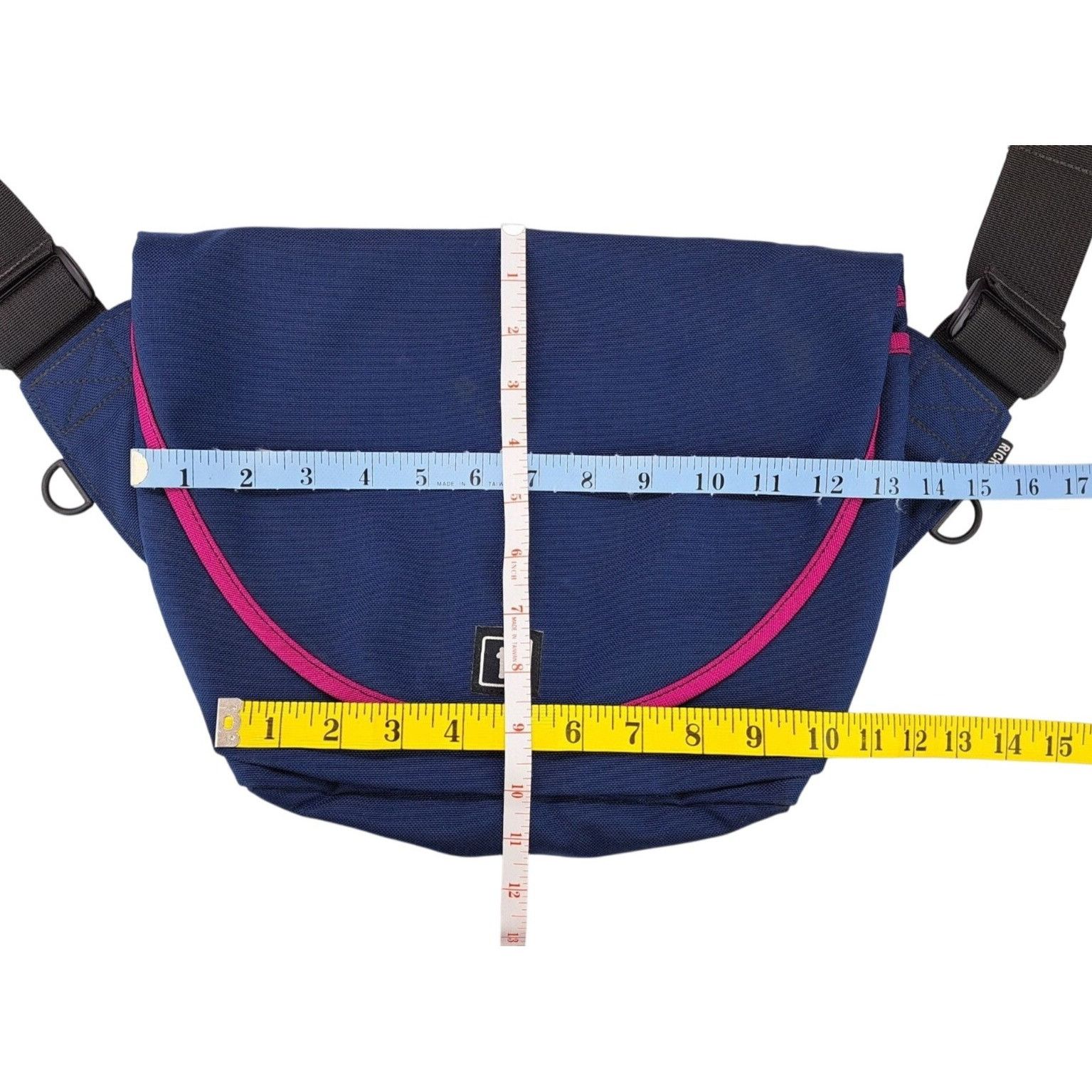 Other Rickshaw Small Zero Messenger Bag Adjustable Strap Blue Pink Size ONE SIZE - 12 Thumbnail