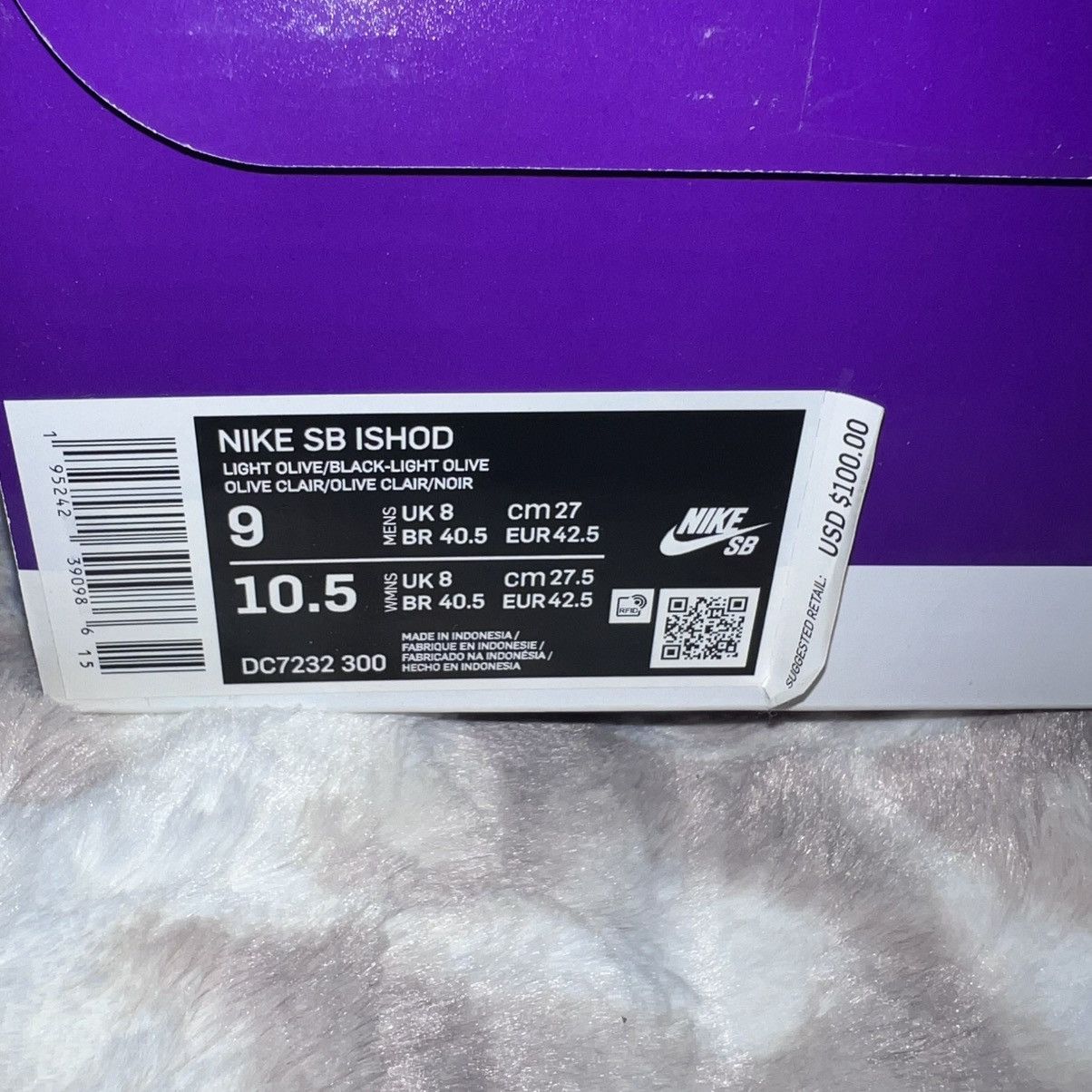 Nike NIKE SB ISHOD WAIR LIGHT OLIVE Size US 9 / EU 42 - 8 Thumbnail