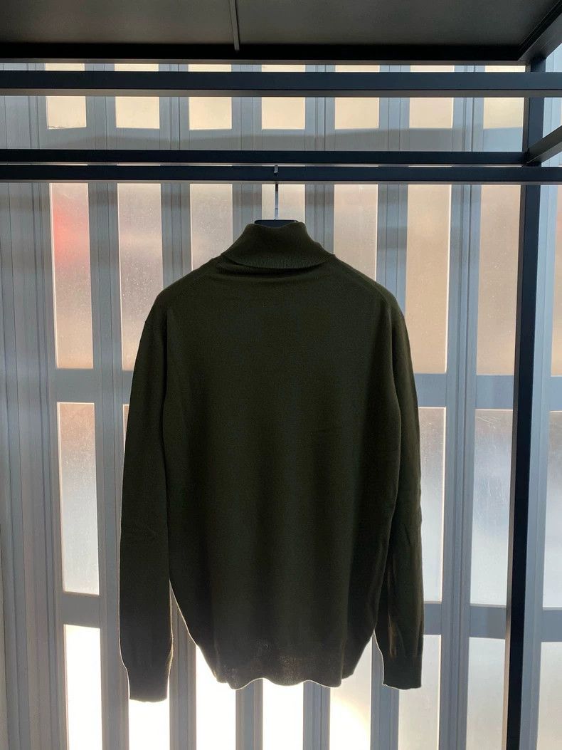 Loro Piana LORO PIANA Turtleneck Men's Long Sleeve Sweater Size US XXL / EU 58 / 5 - 3 Thumbnail