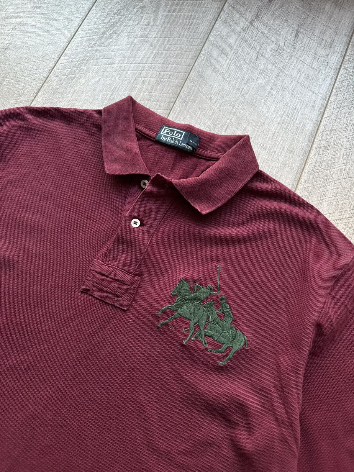 Polo Ralph Lauren Polo Ralph Lauren Riders Club #3 vintage polo big pony Size US L / EU 52-54 / 3 - 3 Thumbnail