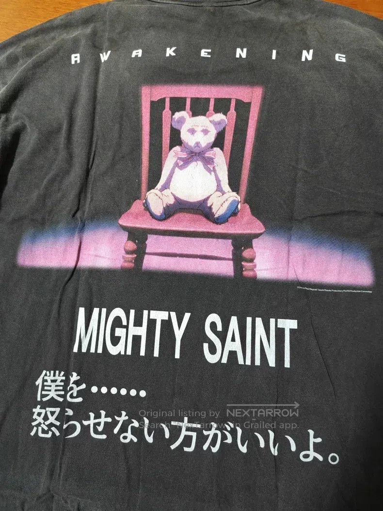 Saint Michael Saint Michael Retro Distressed Destroyed Short Sleeve T-sh Size US XL / EU 56 / 4 - 7 Thumbnail