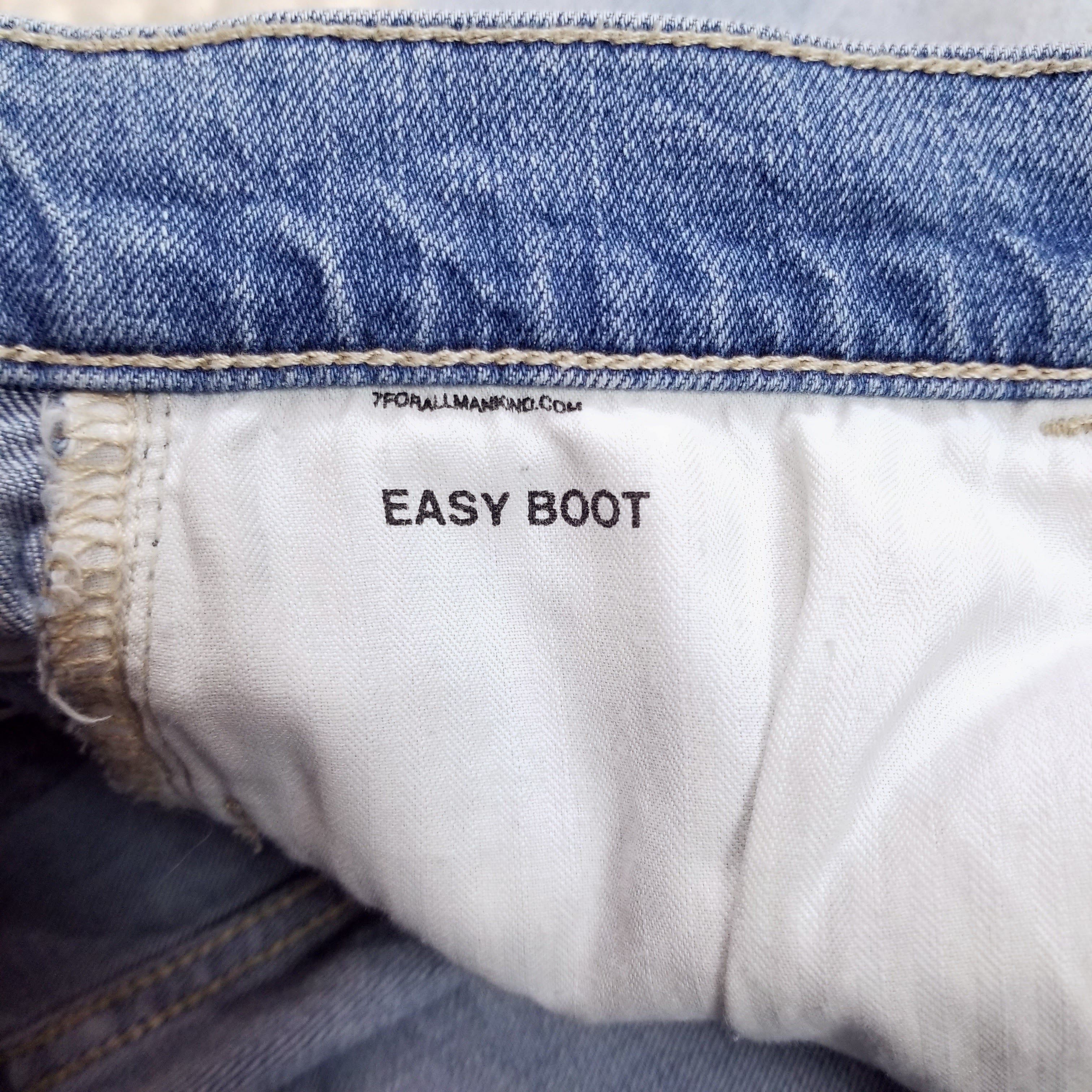 7 For All Mankind Easy Boot Jeans Size 26" / US 2 / IT 38 - 7 Thumbnail