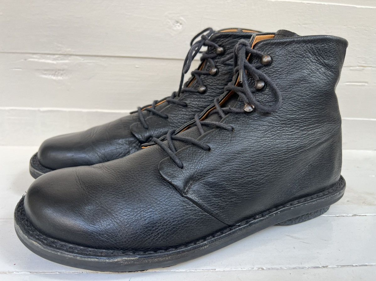 Trippen Trippen Rectangle Men’s Black leather Lace Up Boots Size US 8.5 / EU 41-42 - 1 Thumbnail