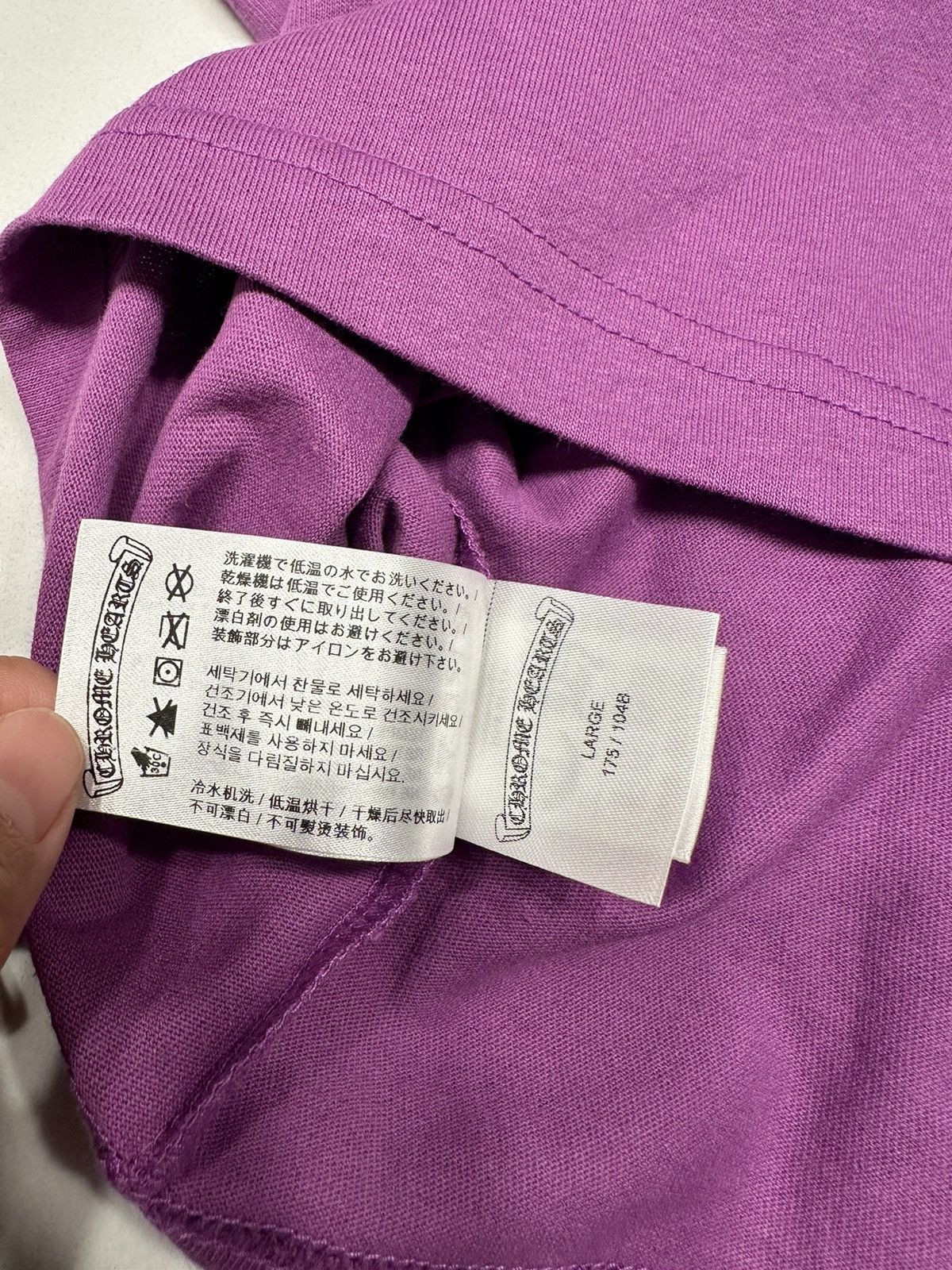 Chrome Hearts 🔥Chrome Hearts Mattyboy Purple Short Sleeve Tee🔥 Size US L / EU 52-54 / 3 - 13 Thumbnail