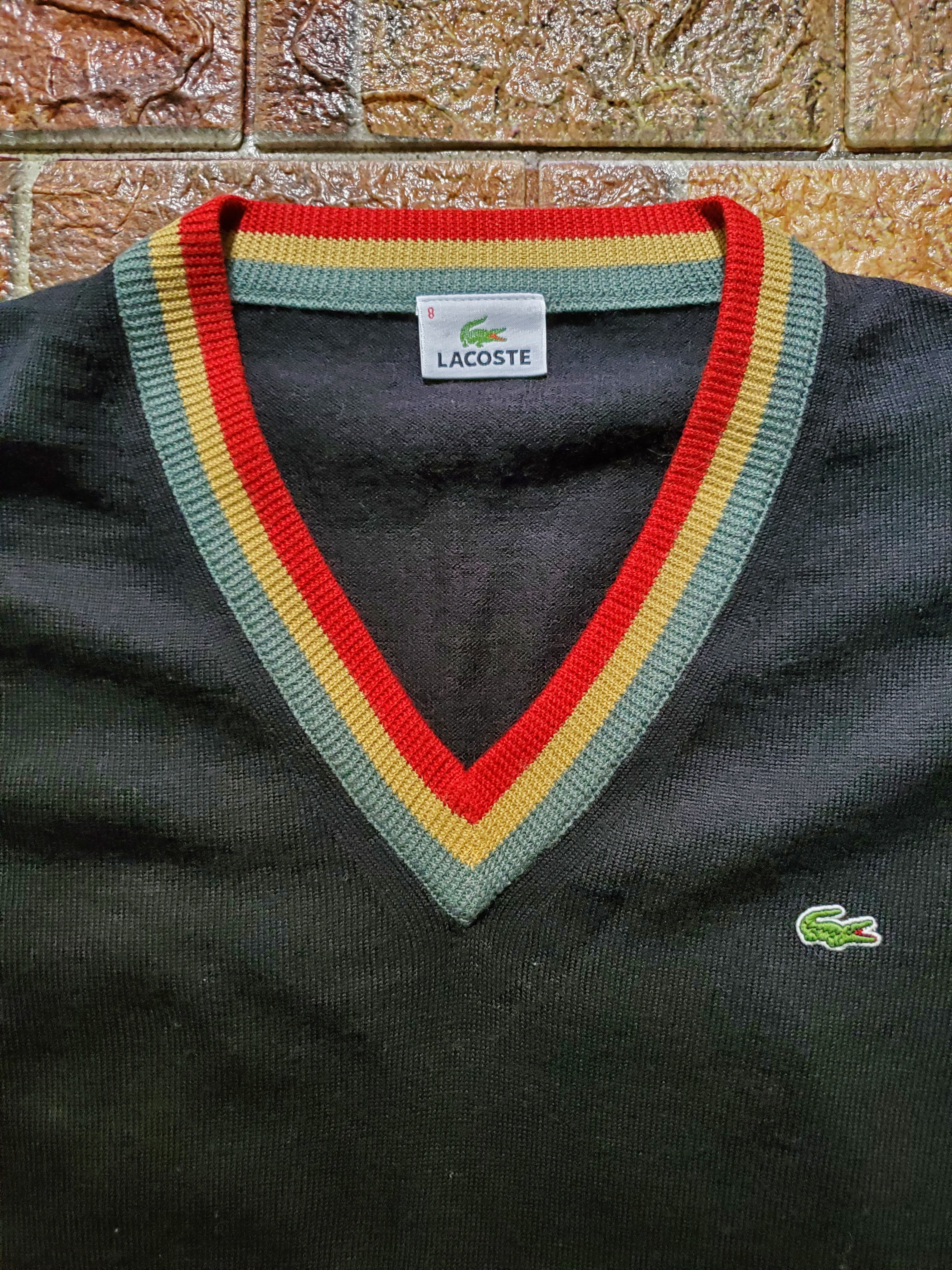 Lacoste Lacoste vintage cardigan Size US L / EU 52-54 / 3 - 2 Thumbnail