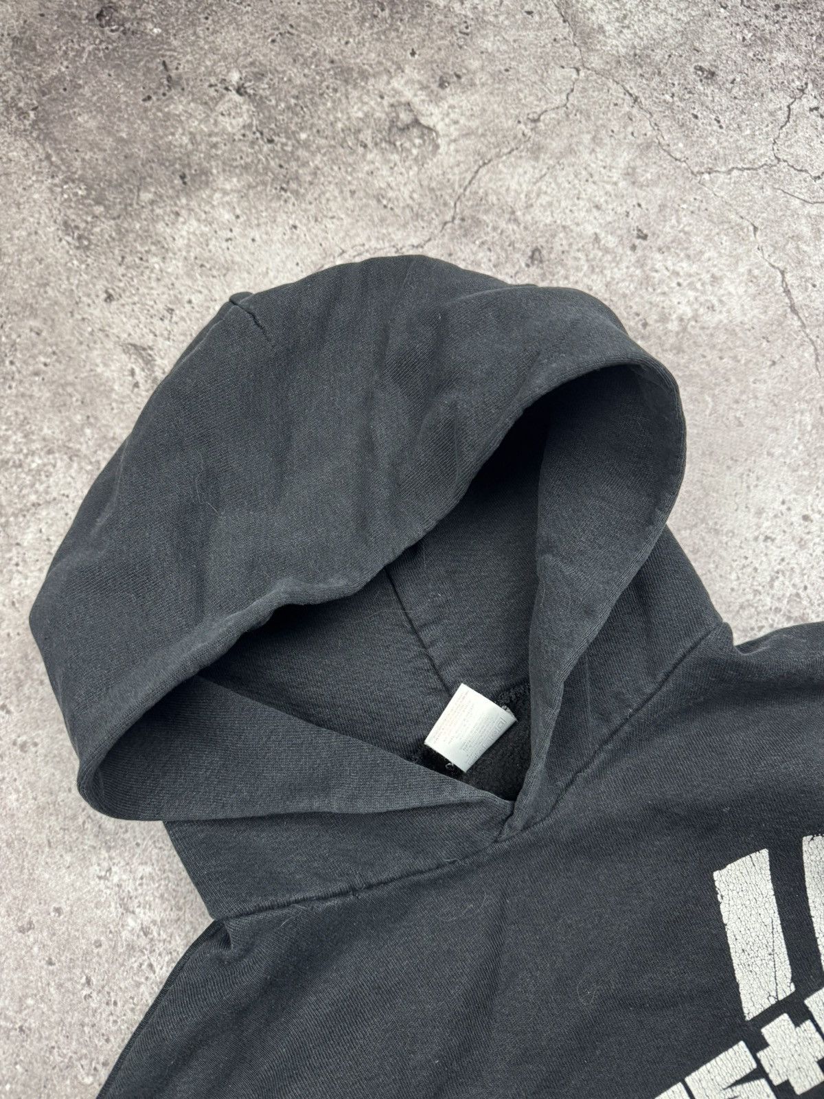 Vintage Rammstein Reise Reise Boxy Hoodie 90s Y2K Metal