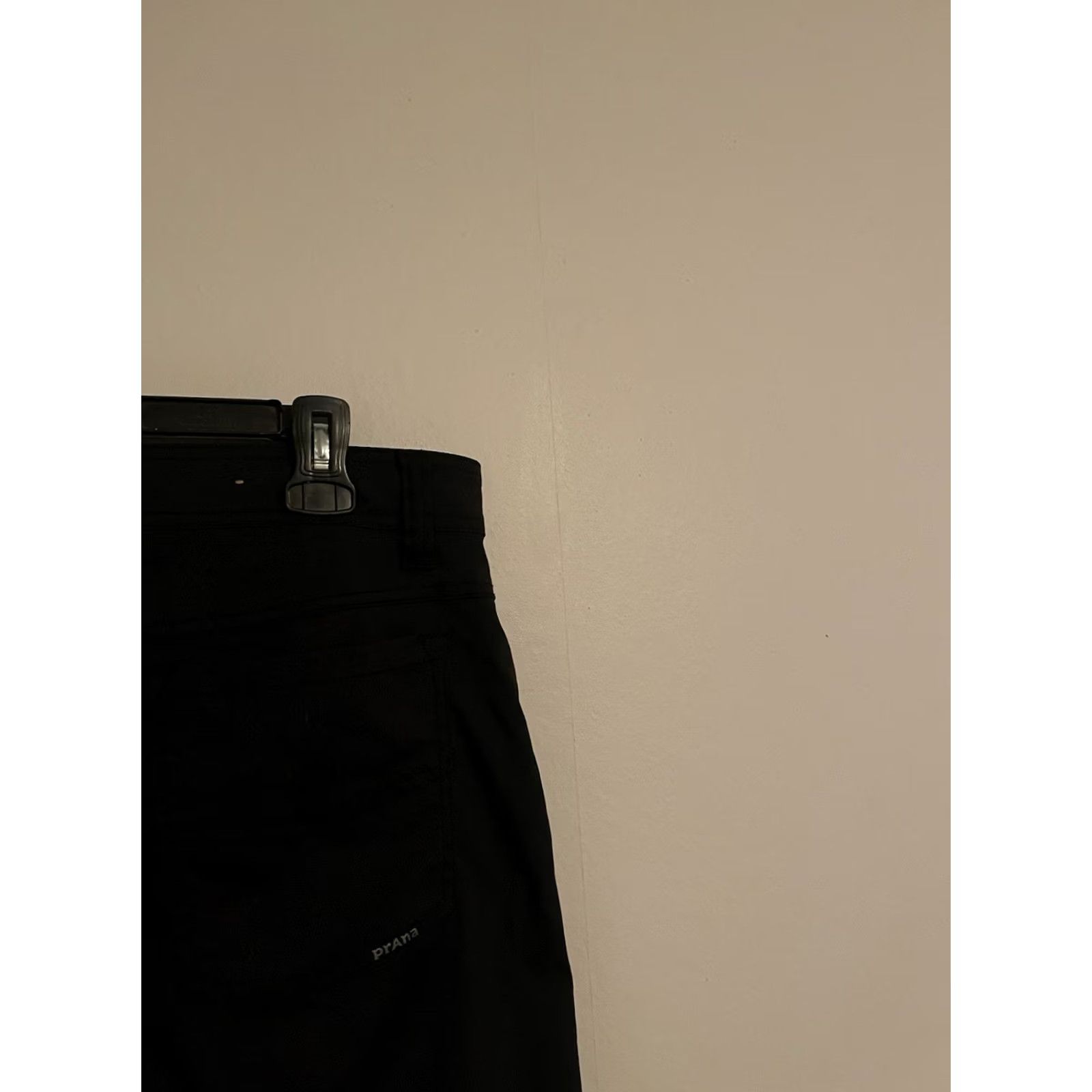 Prana Prana Brion Pant Slim Fit Black Outdoors Hiking Nylon Tech Pants - Men's 34x32 Size US 34 / EU 50 - 4 Thumbnail