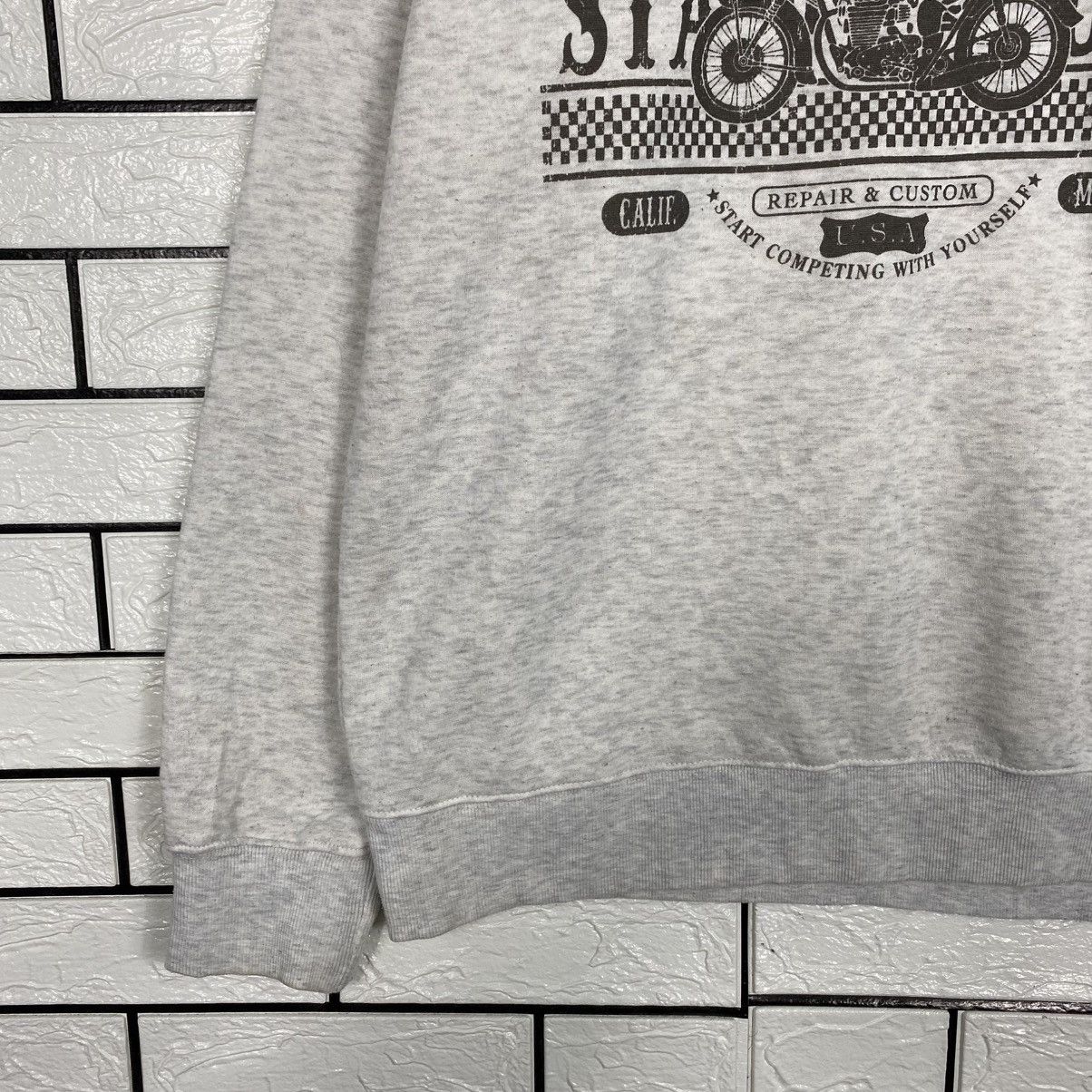 Japanese Brand Vintage Sweatshirt Motorcycle Born To Ride Big Logo Size US L / EU 52-54 / 3 - 5 Thumbnail