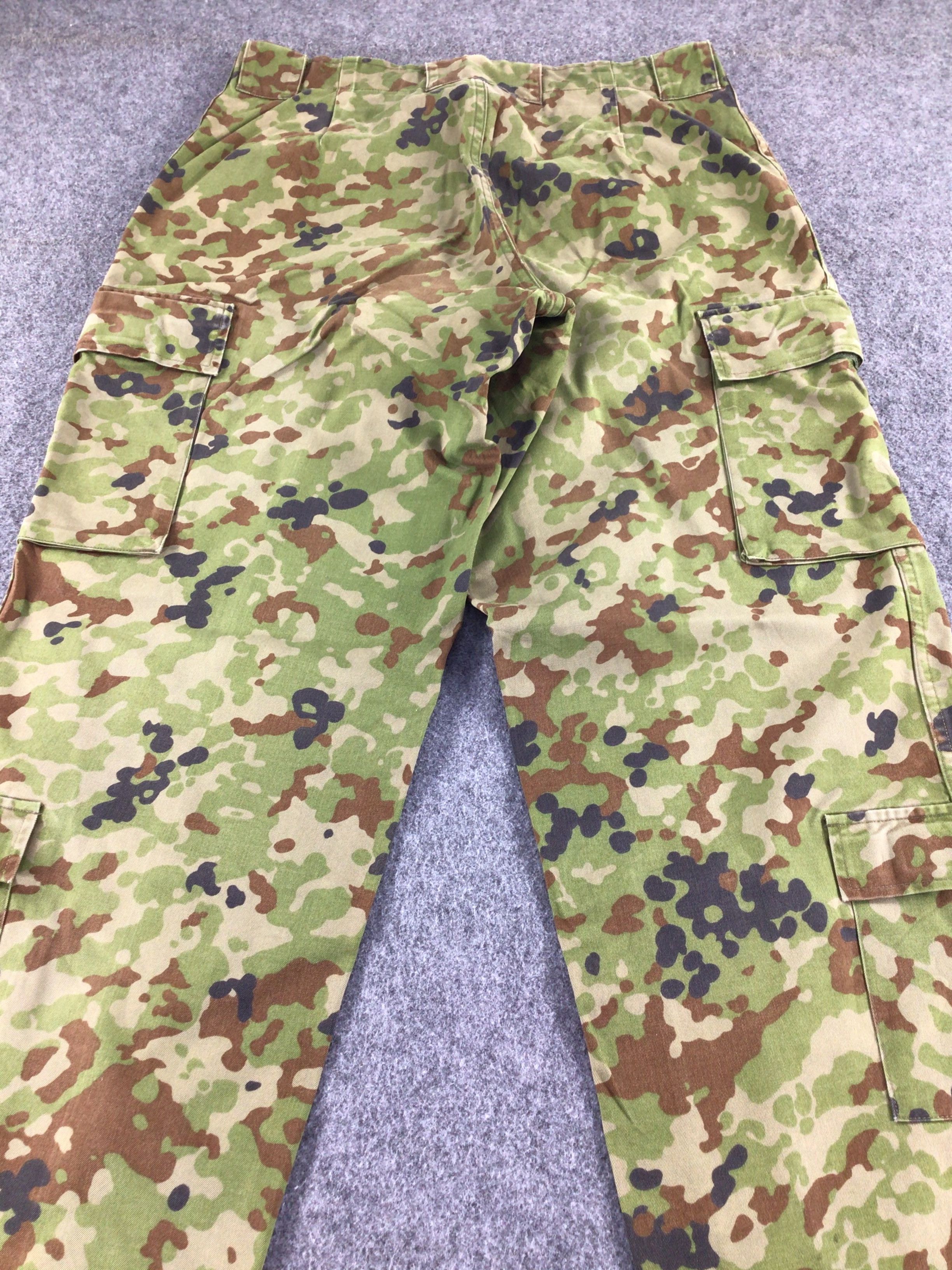 Japanese Brand Camo Army Multipocket Cargo Pant -J256 Size US 31 - 4 Thumbnail