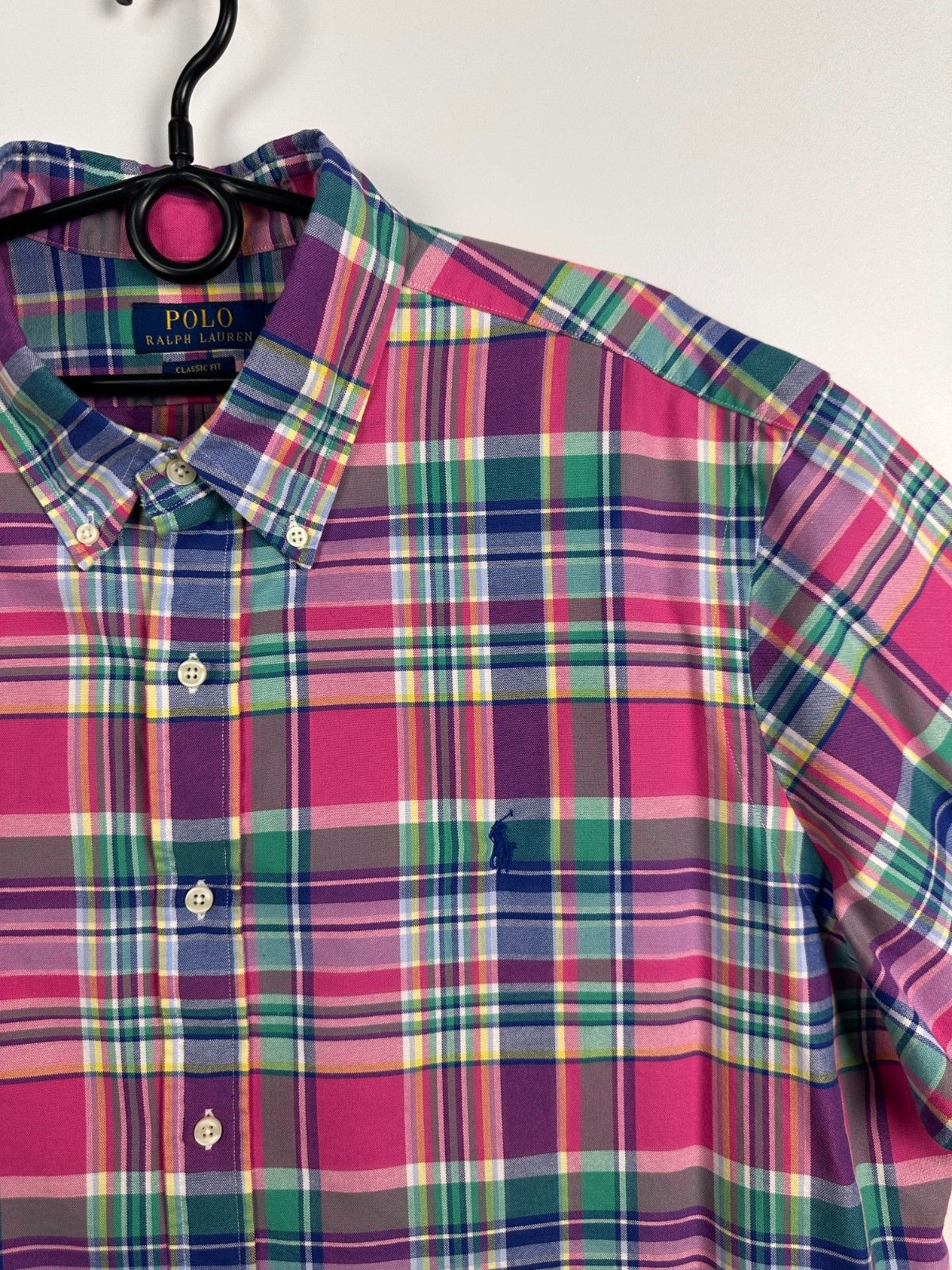 Polo Ralph Lauren Polo Ralph Lauren Short Sleeve Easter Pastel Shirt Size XXL Size US XL / EU 56 / 4 - 2 Thumbnail