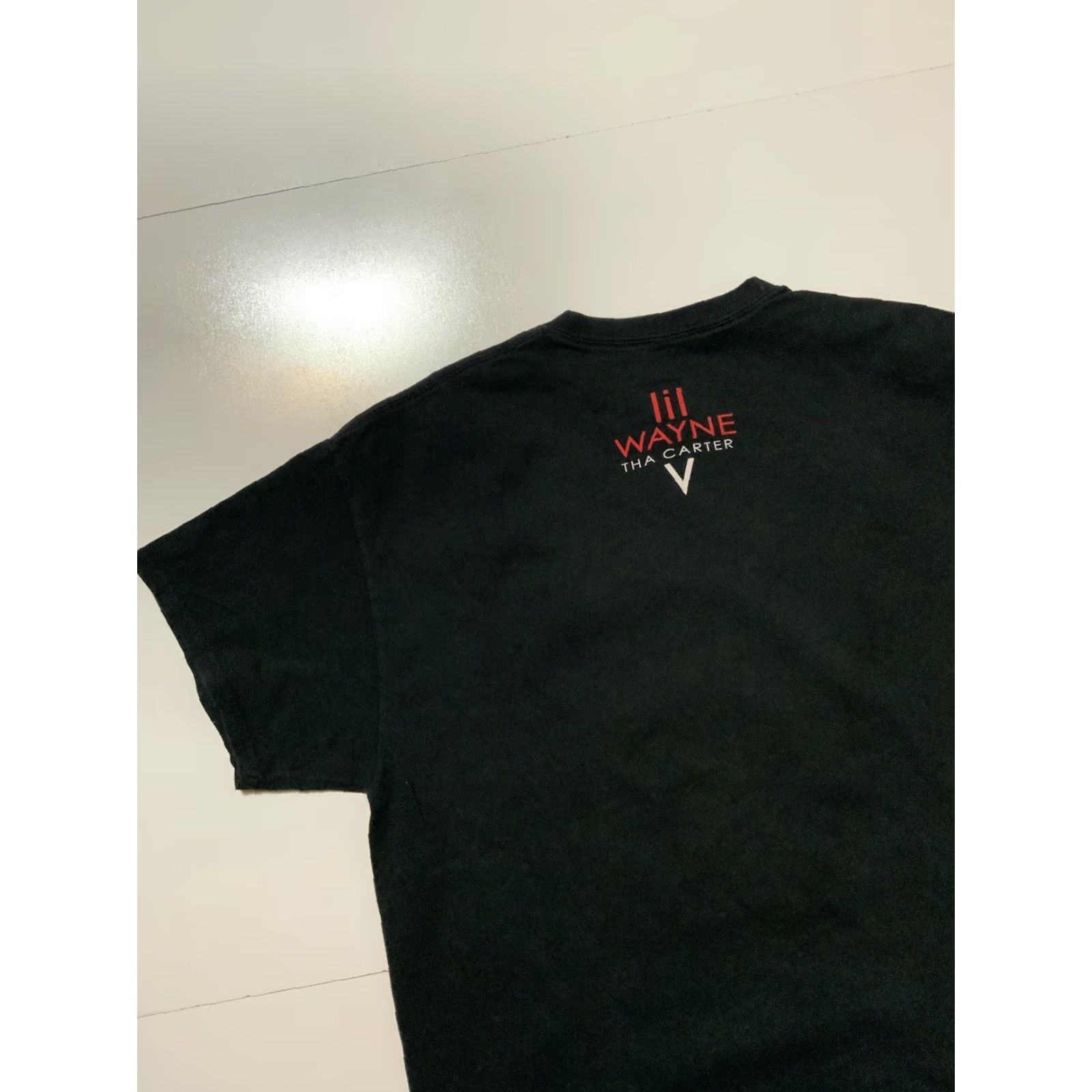 Vintage Lil Wayne Tha Carter V 2018 Goat Album Merch Promo Hip Hop Rap S/S T-Shirt XL Black Mens Size US XL / EU 56 / 4 - 4 Thumbnail