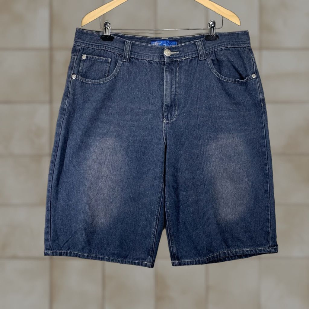 Southpole VINTAGE Jinzu Baggy Shorts 38 Denim Jean Hip Hop Skater 90s Blue Mens Size US 38 / EU 54 - 1 Thumbnail