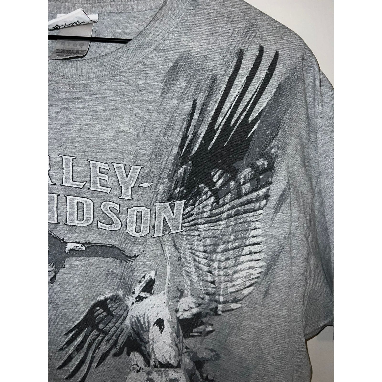 Harley Davidson Harley Davidson Wyoming Shirt Cody WY Beartooth Gray Tee XL Size US XL / EU 56 / 4 - 3 Thumbnail