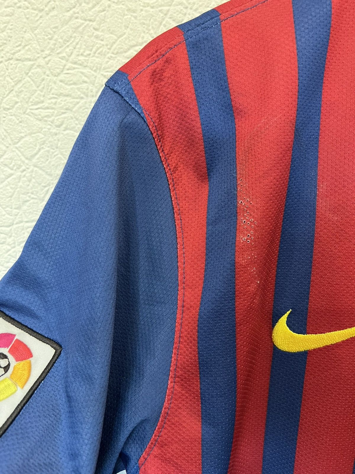 Nike Nike Barcelona 2011/2012 Home Kit Soccer Jersey Football Size US L / EU 52-54 / 3 - 4 Thumbnail