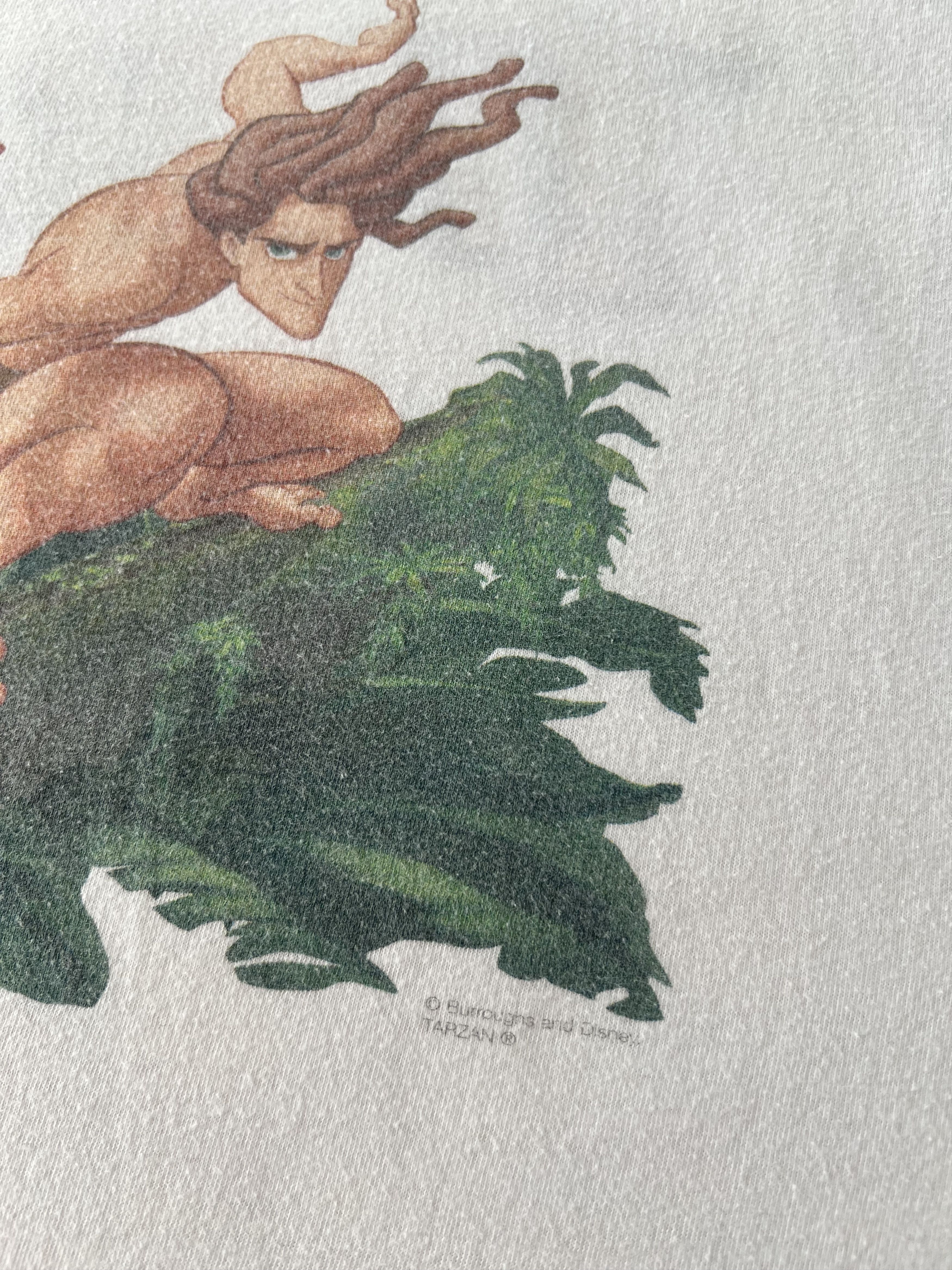 Disney Vintage 90s Tarzan Disney Movie Cartoon Promo Sleeveless Size US L / EU 52-54 / 3 - 5 Thumbnail