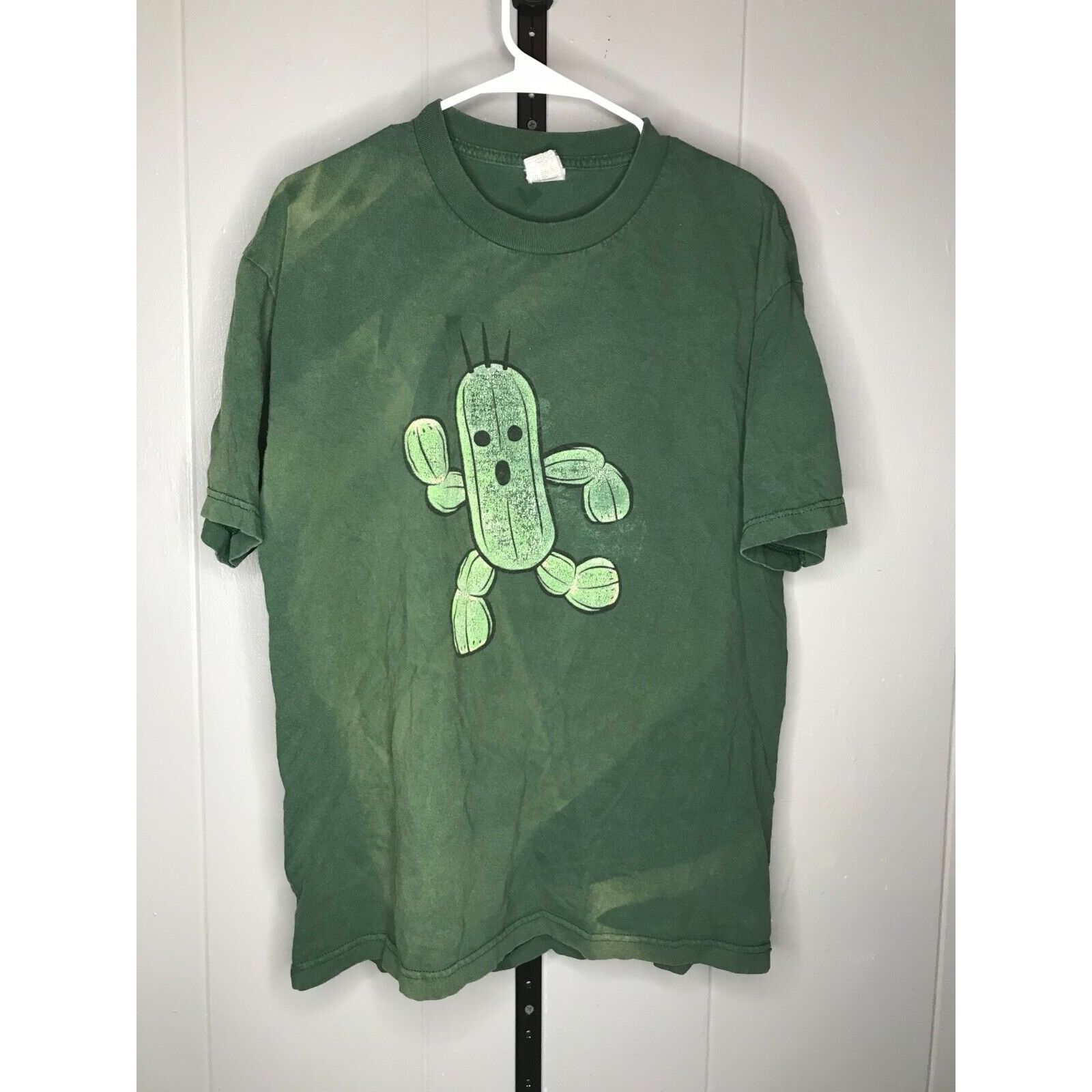 Vintage Y2K Final Fantasy 8 Cactuar Video Game Promo t shirt