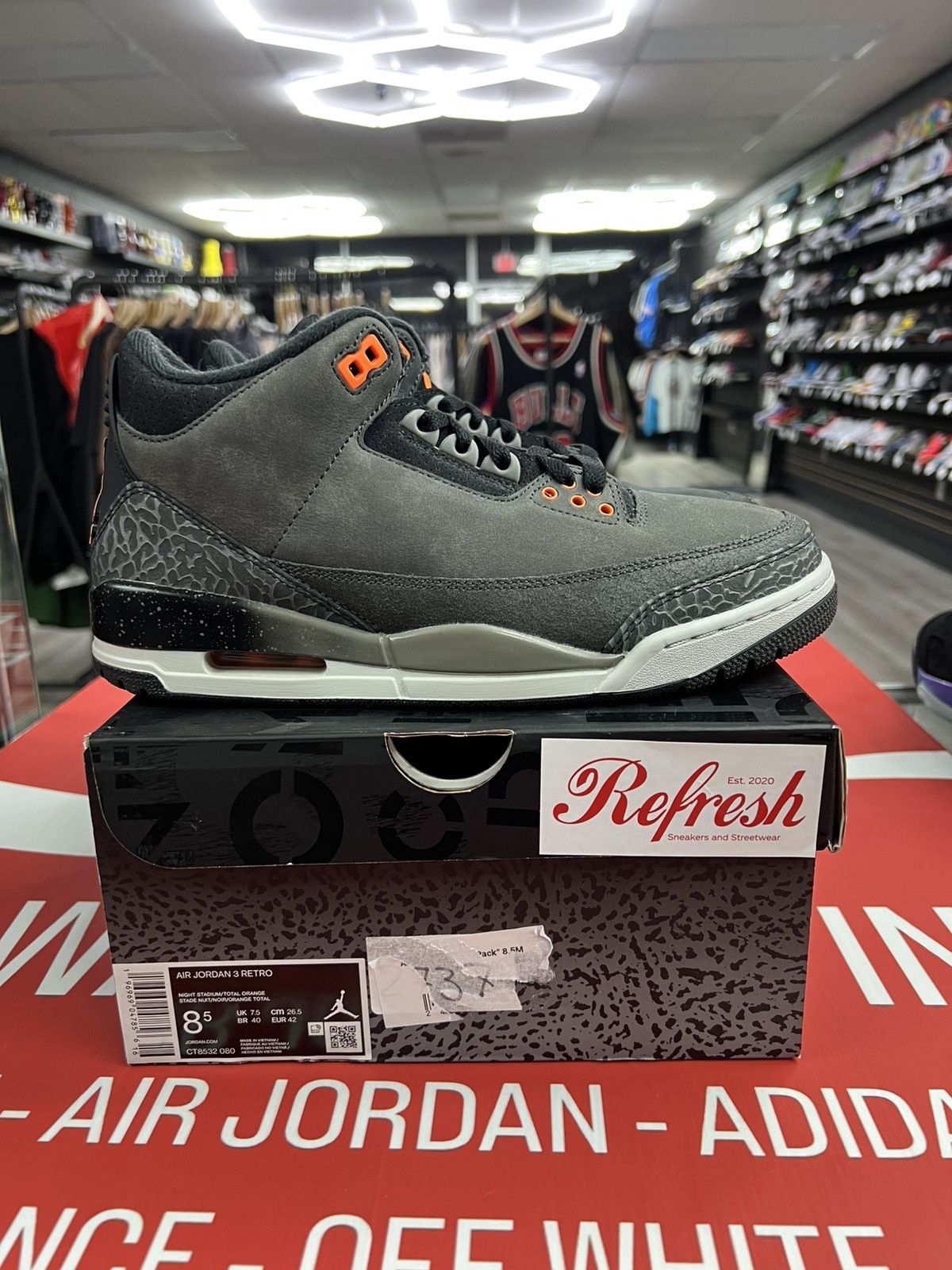 Jordan Brand Air Jordan 3 Fear Pack Size 8.5 Size US 8.5 / EU 41-42 - 1 Thumbnail