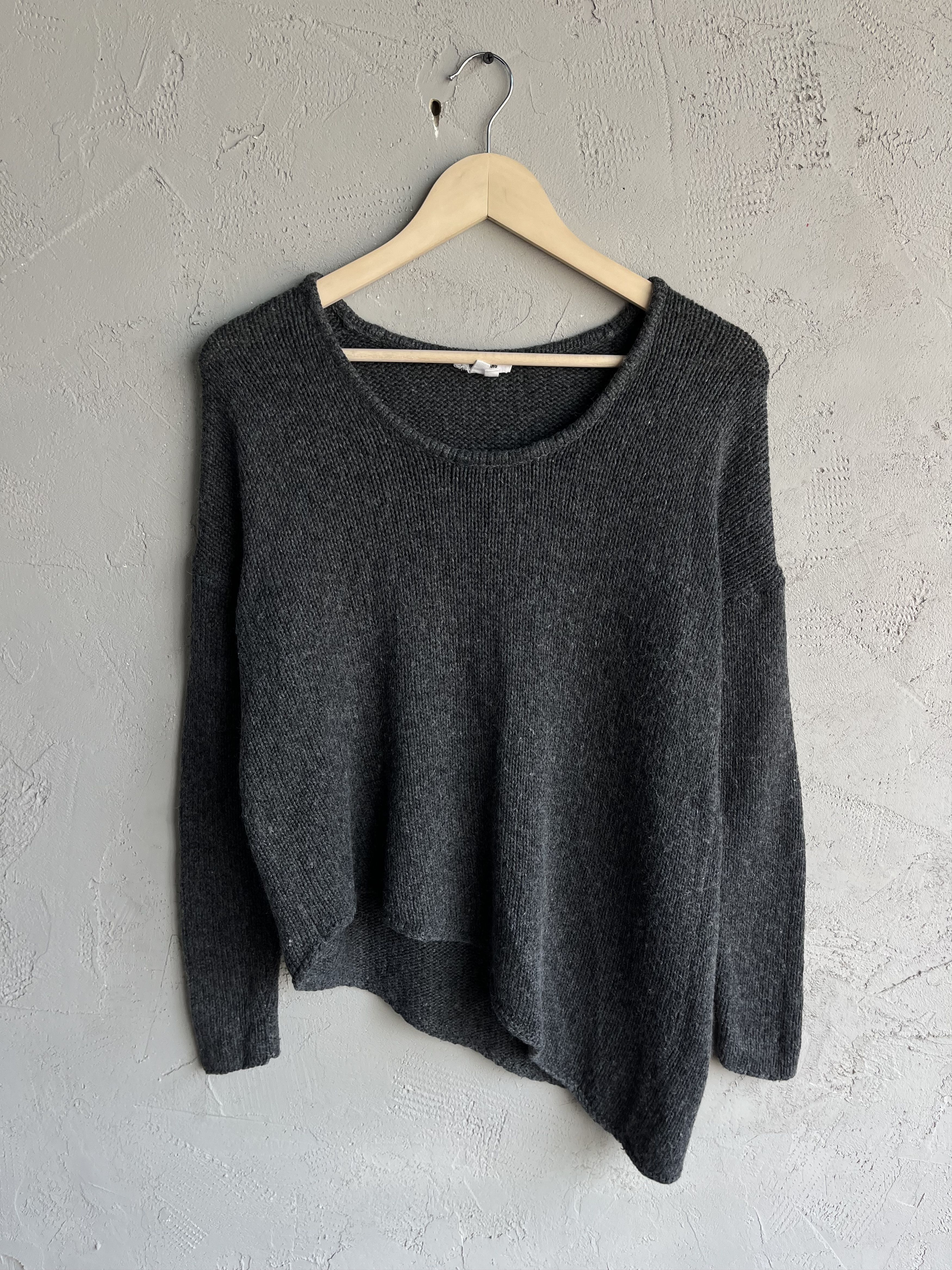 Helmut Lang Helmut Lang Asymmetrical Sweater Womens Long Sleeve Knit Size S / US 4 / IT 40 - 1 Thumbnail