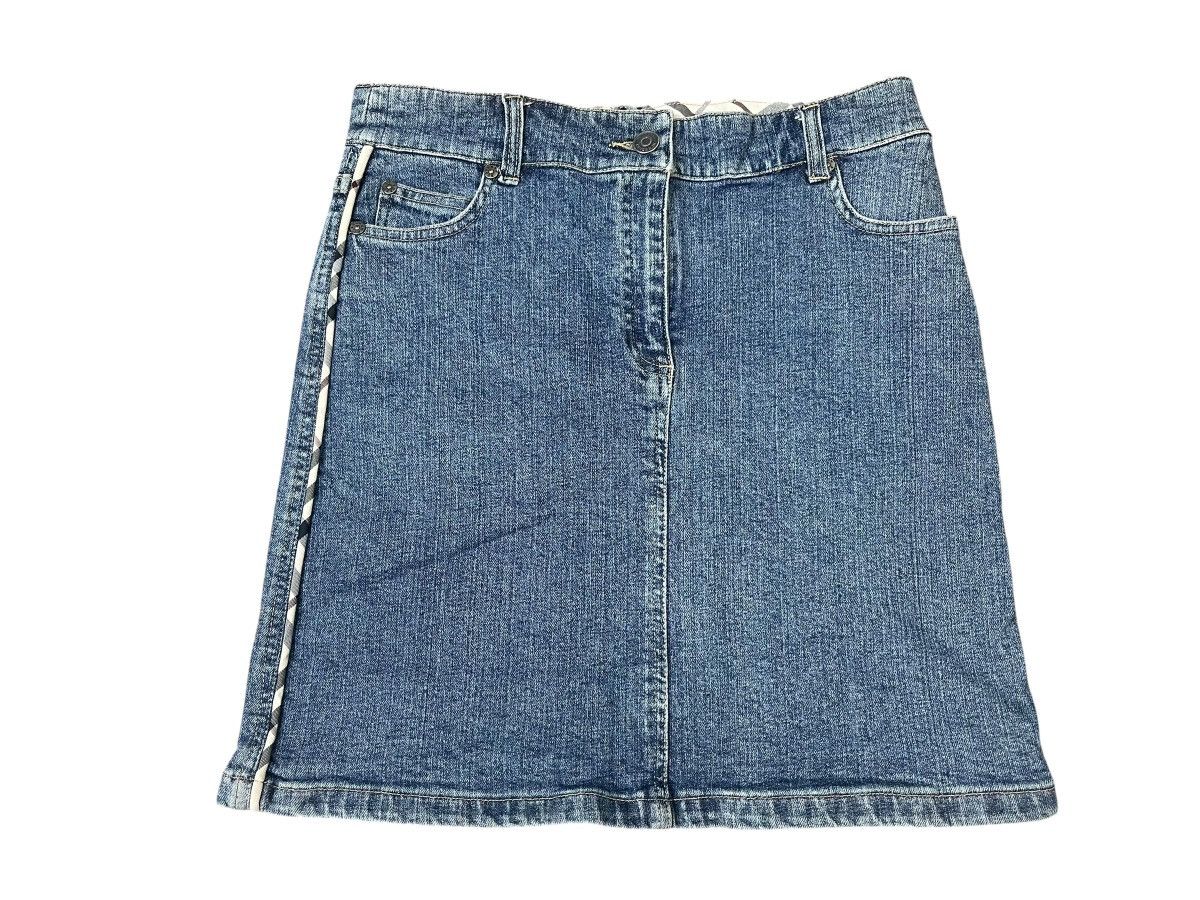 Burberry Vintage Burberry London Mini Skirt Size 28" / US 6 / IT 42 - 2 Thumbnail