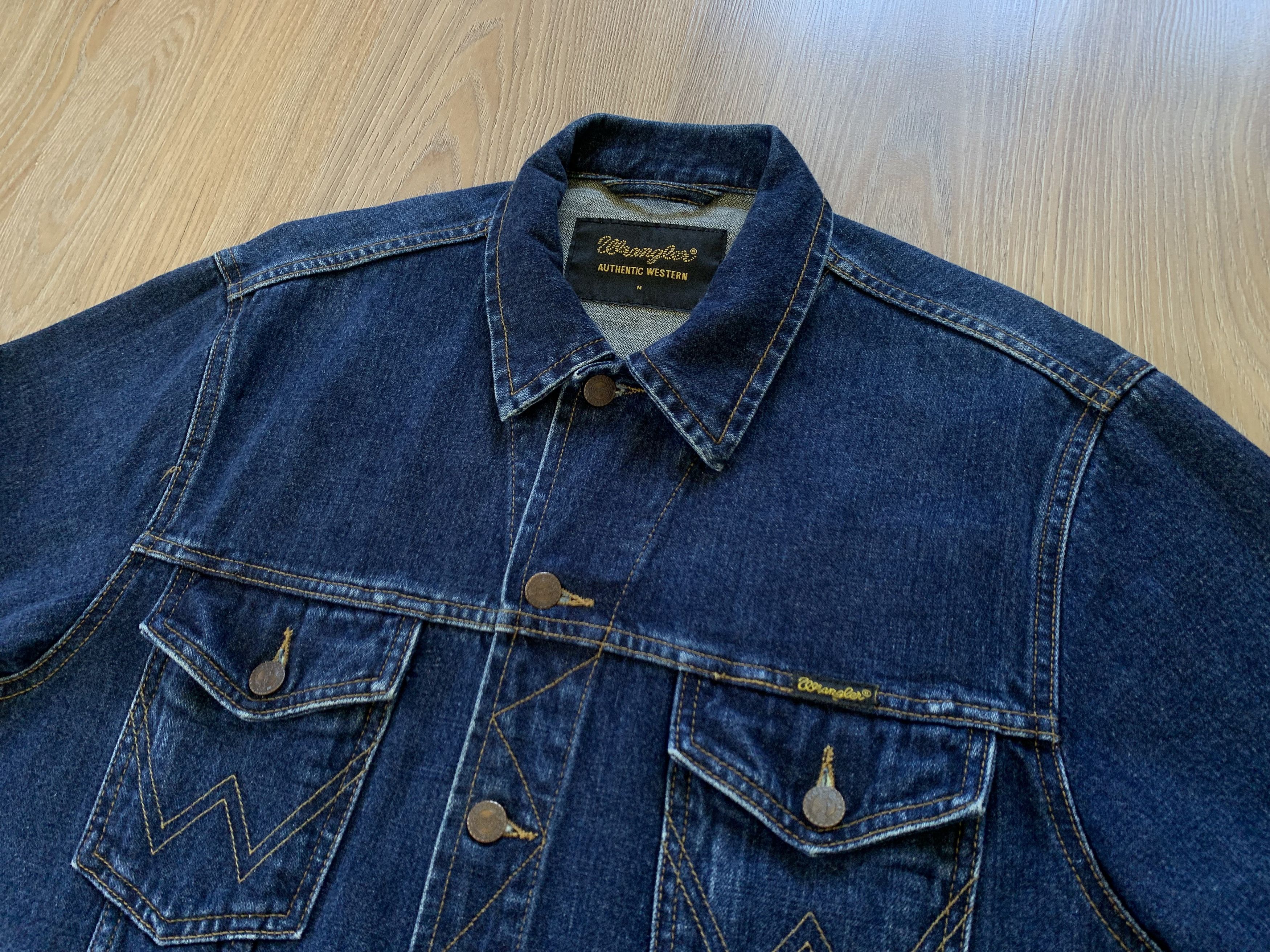 Wrangler Wrangler Blue Authentic Western Denim Jacket Size US M / EU 48-50 / 2 - 4 Thumbnail
