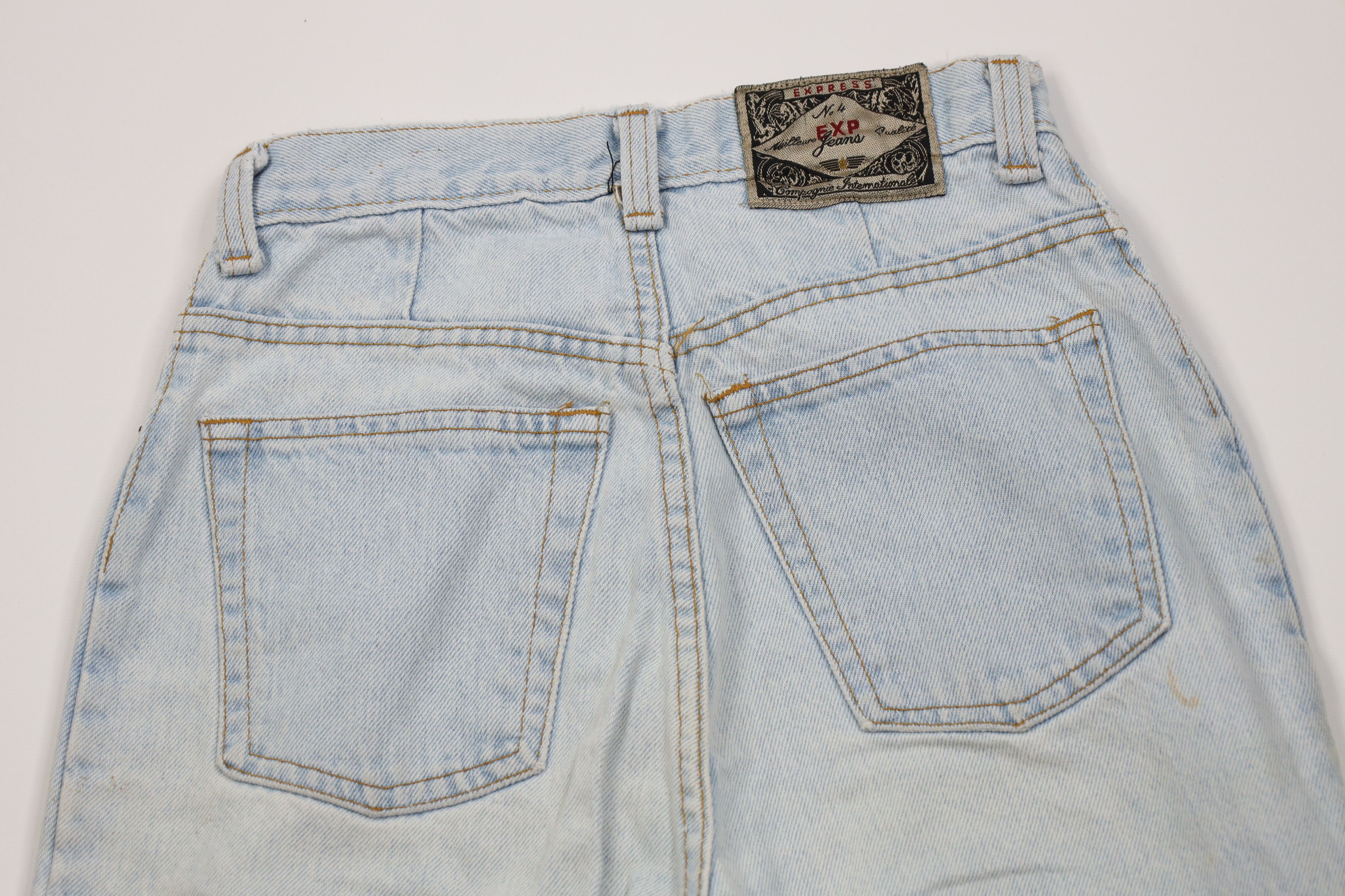 Vintage Vintage 90s Streetwear Relaxed Fit Tapered Denim Jeans USA Size 26" / US 2 / IT 38 - 13 Thumbnail