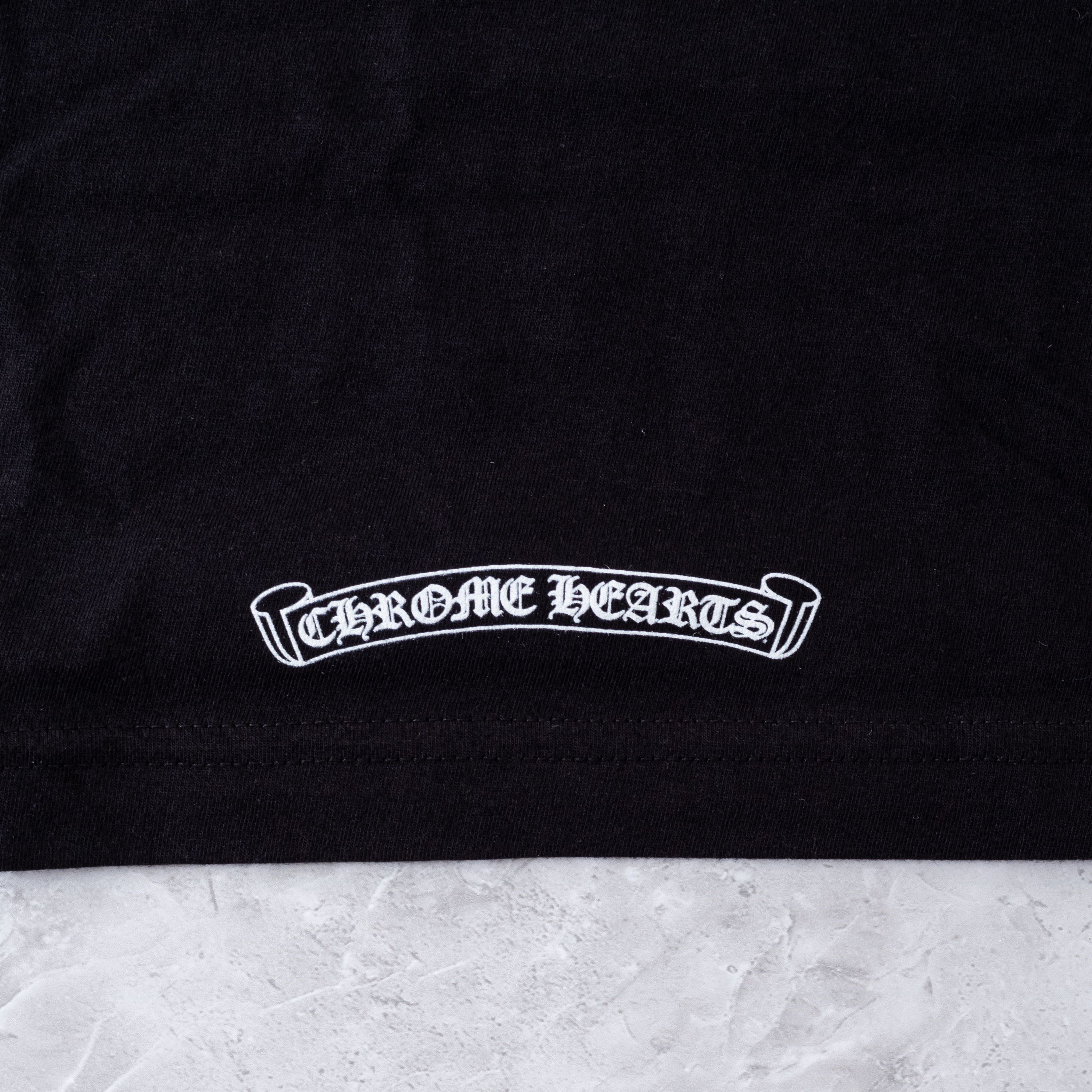Chrome Hearts CHROME HEARTS Horseshoe Pocket T-Shirt BLACK Size US M / EU 48-50 / 2 - 6 Thumbnail