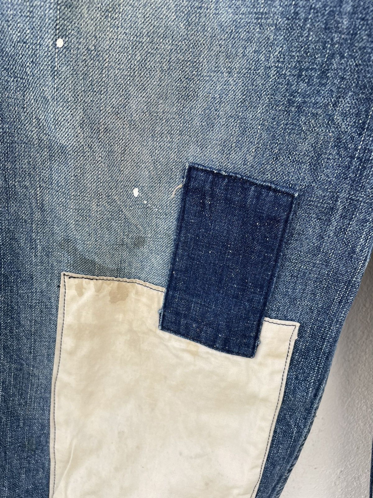 Japanese Brand × URBAN RESEARCH DOORS D’sh by Urban Research Doors Carpenter Patchwork Pant Size US 30 / EU 46 - 3 Thumbnail