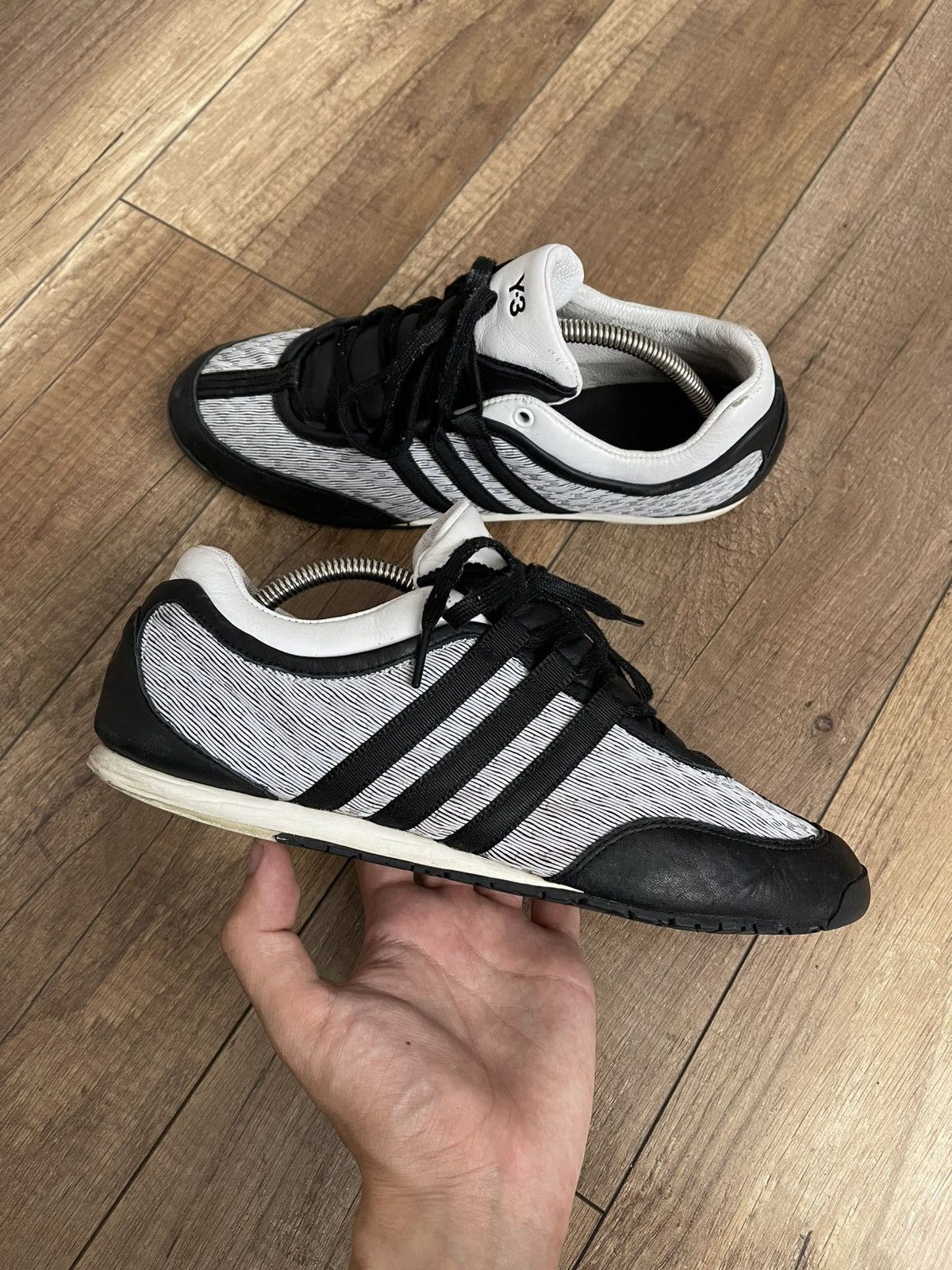 Y-3 Adidas Y-3 Yohji Yamamoto Sneakers Shoes Low Top Size US 9 / EU 42 - 4 Thumbnail
