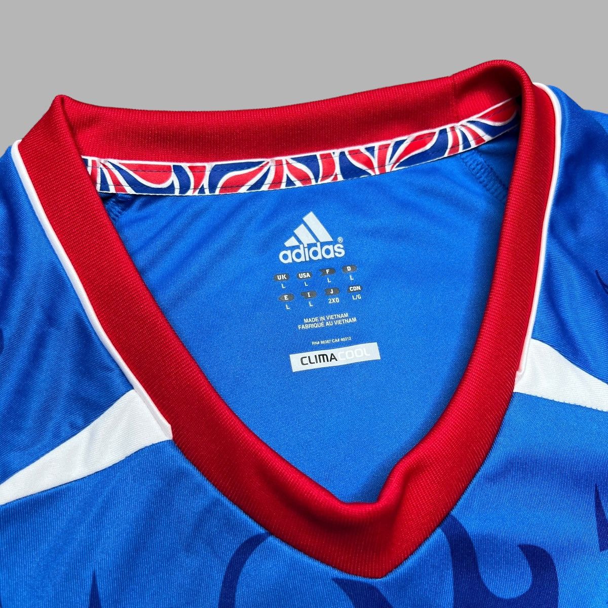 Adidas × USA Olympics 2011-2012 Great Britain National Olympics Adidas Jersey Size US L / EU 52-54 / 3 - 2 Thumbnail
