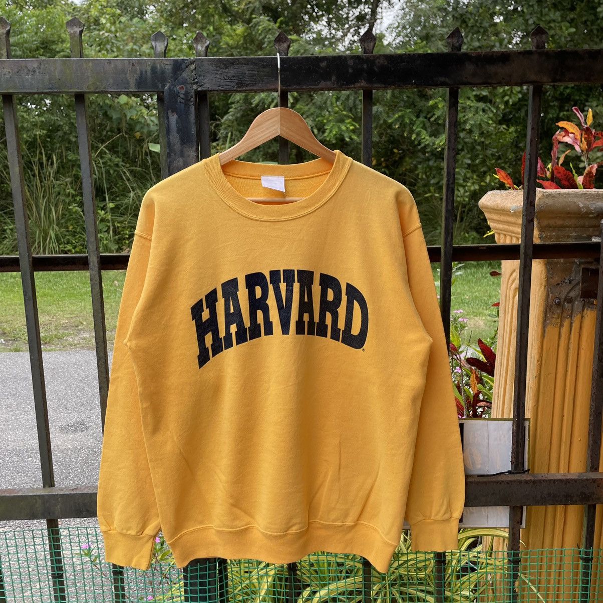 Vintage 🔥Vintage 90s HARVARD University Big Spellout Sweatshirts Size US M / EU 48-50 / 2 - 1 Thumbnail