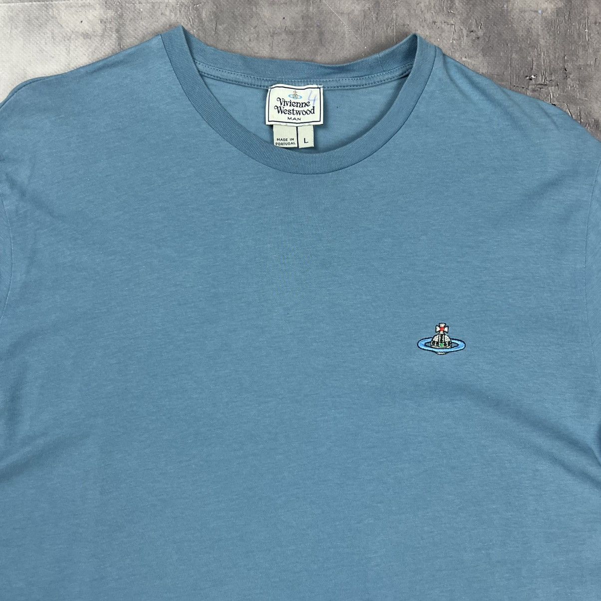 Vivienne Westwood Rare! Vivienne Westwood Luxury Tee Ord Logo Size US L / EU 52-54 / 3 - 4 Thumbnail