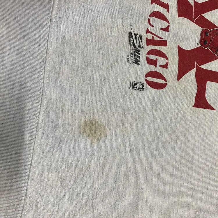 NBA × Vintage Chicago Bull Sweatshirt Vintage 90's Size US L / EU 52-54 / 3 - 8 Thumbnail