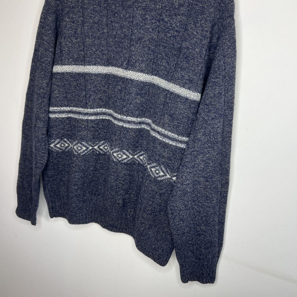 Designer × Hugo Boss × Vintage Vintage 90s Wool Silk Blend Hugo Boss Sweater Jumper Knit Size US L / EU 52-54 / 3 - 2 Thumbnail