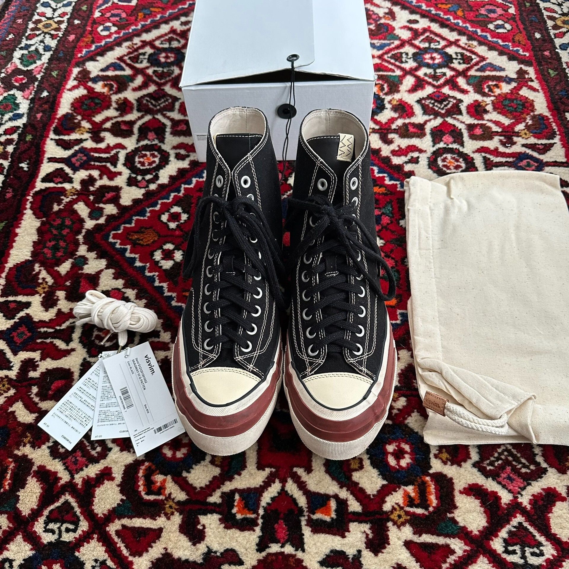 Visvim visvim 21AW Skagway Hi Canvas Shoes Size US 10 / EU 43 - 1 Thumbnail
