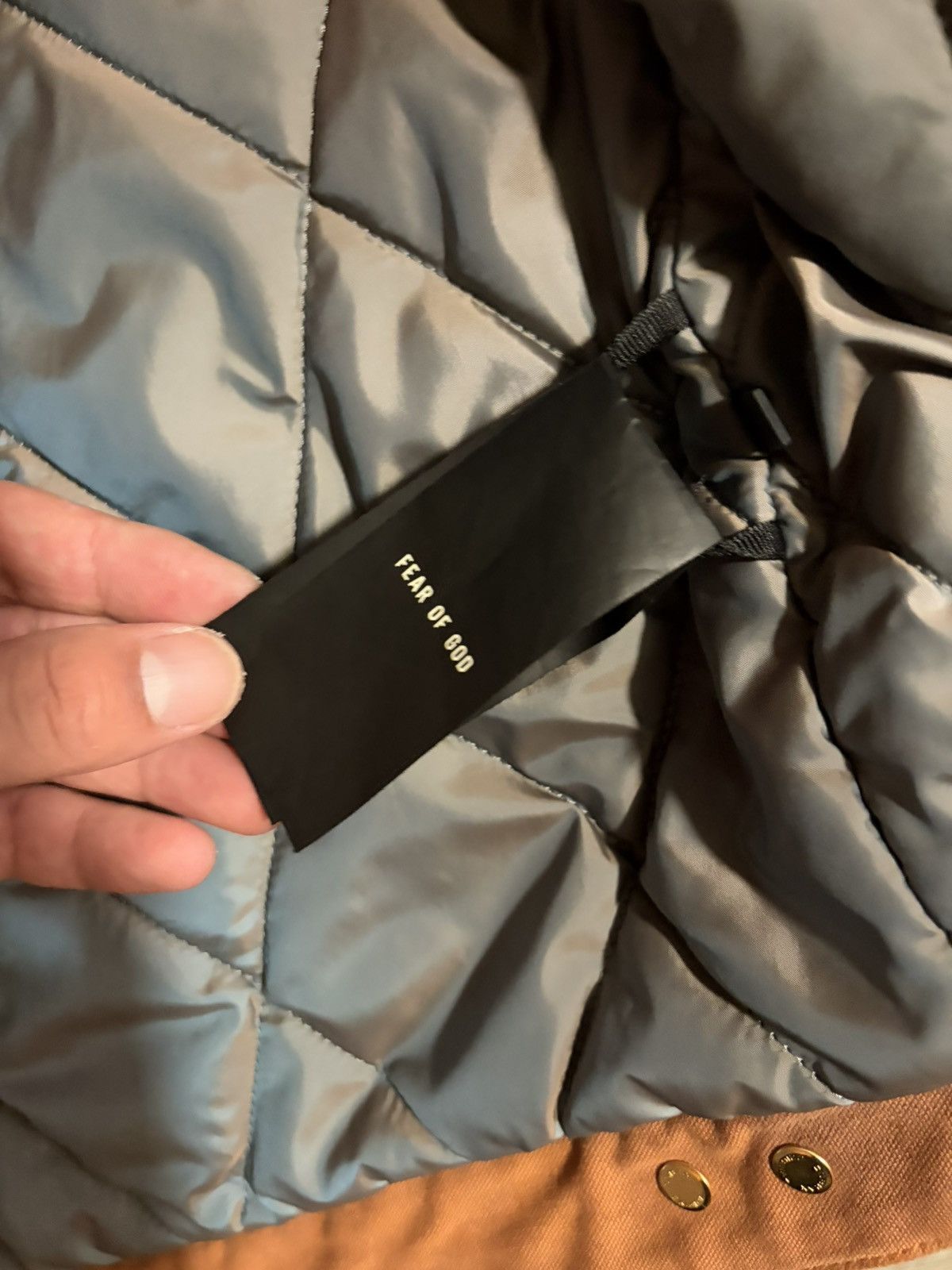 Fear of God Fear of god canvas work jacket Size US L / EU 52-54 / 3 - 5 Thumbnail