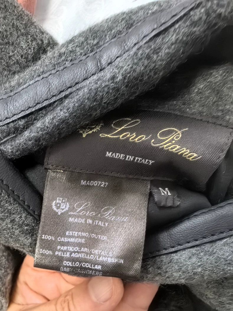 Loro Piana LORO PIANA Double-faced cashmere coat Size M / US 6-8 / IT 42-44 - 8 Thumbnail