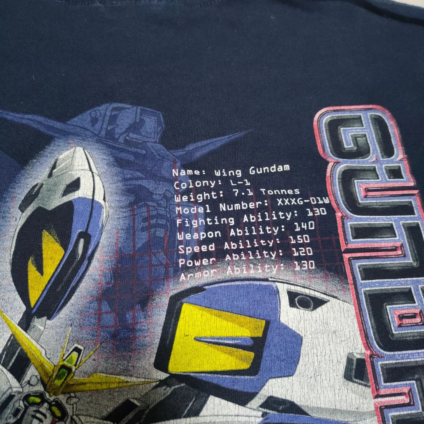 Vintage Gumdam Wing 90's Size US M / EU 48-50 / 2 - 7 Thumbnail