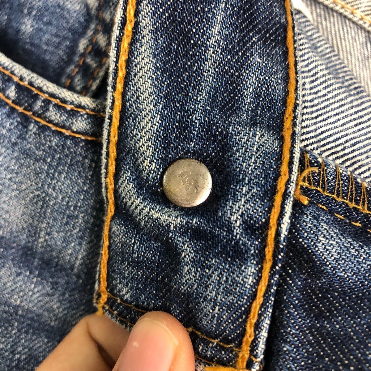 Levi's 📌Vintage Denim Jeans Straight Cut Levi's Lot 506 Size 28" / US 6 / IT 42 - 22 Thumbnail