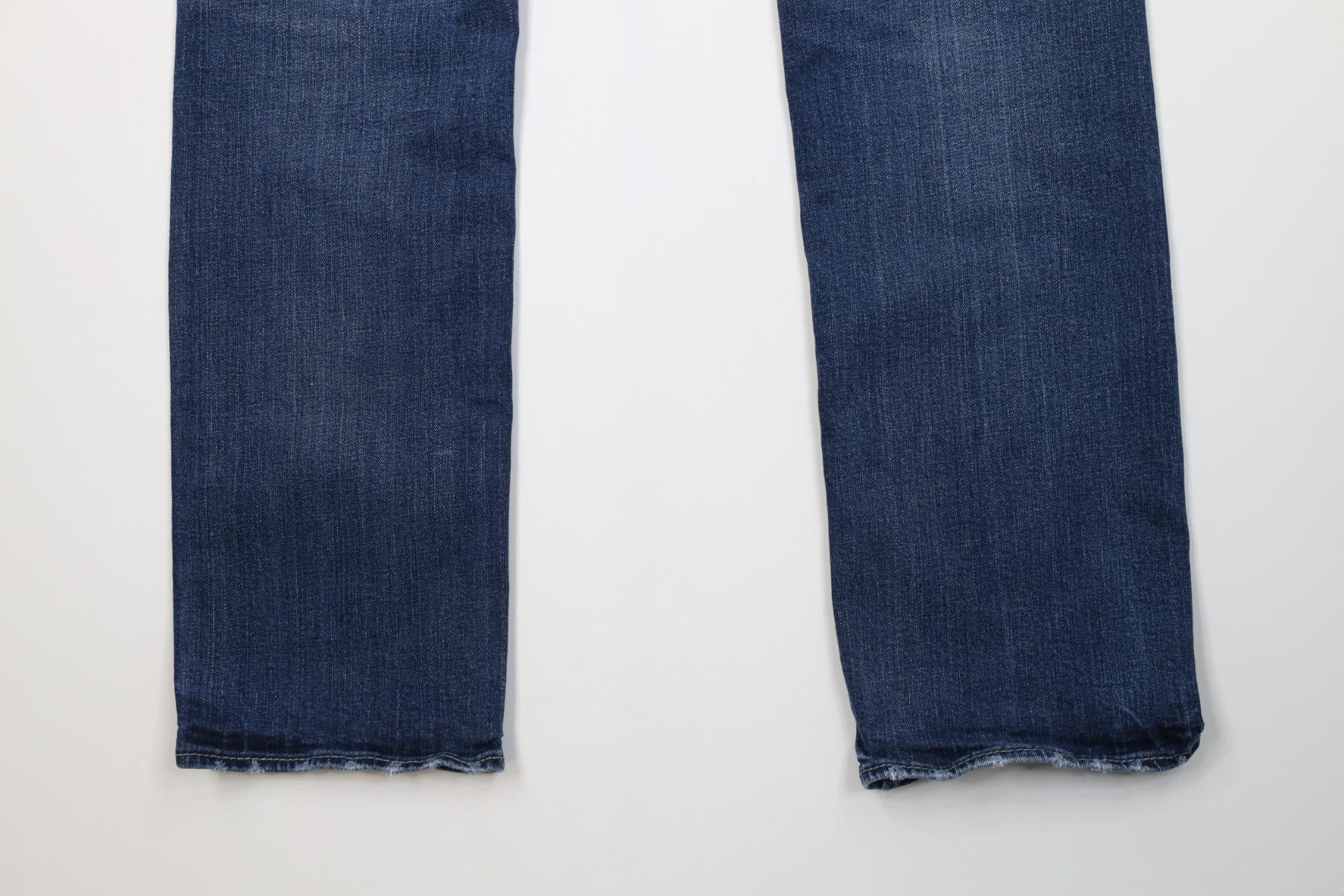 Vintage Buckle BKE Stretch Thick Stitch Straight Leg Denim Jeans Size US 34 / EU 50 - 13 Thumbnail