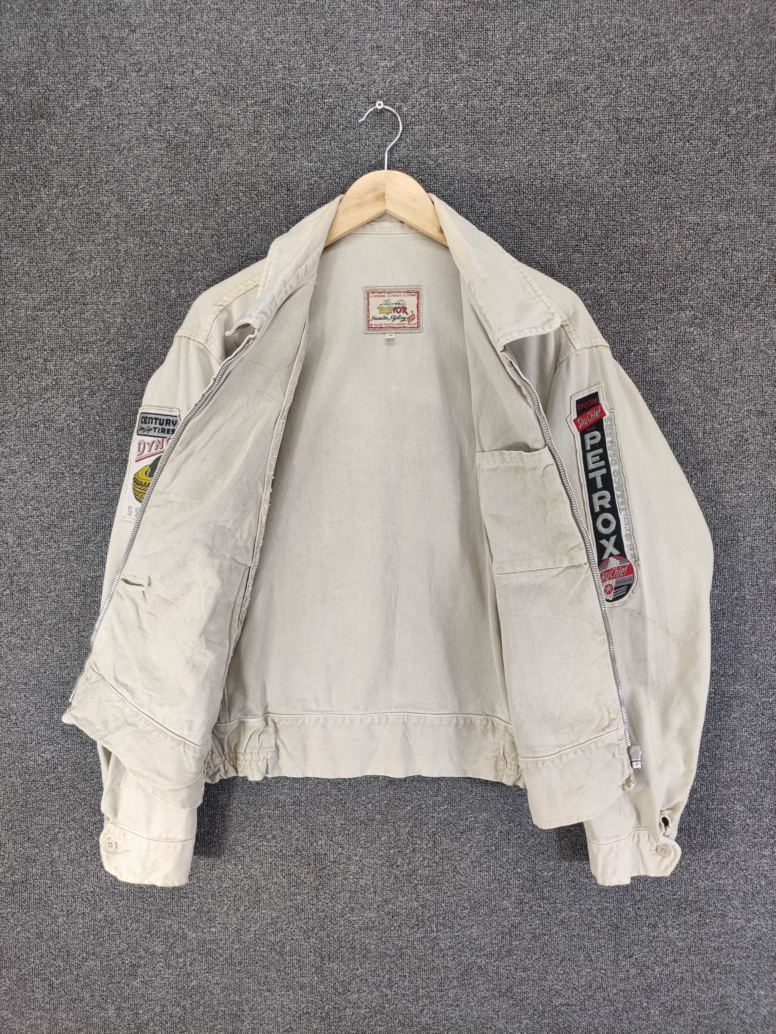 Vintage Vintage Trevor Patch Jacket Zipper Size US L / EU 52-54 / 3 - 7 Thumbnail