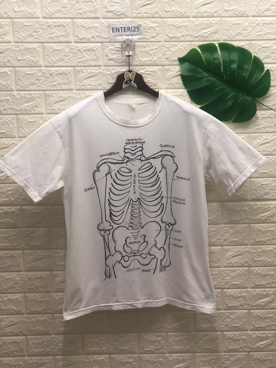Vintage Vintage Kurt Cobain Anatomical Human Anatomy Skeletal Size US L / EU 52-54 / 3 - 7 Thumbnail