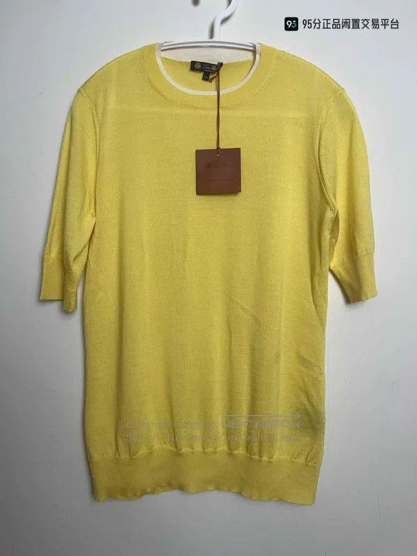 Loro Piana Loro Piana Round Neck Knit Short. Size US S / EU 44-46 / 1 - 2 Thumbnail