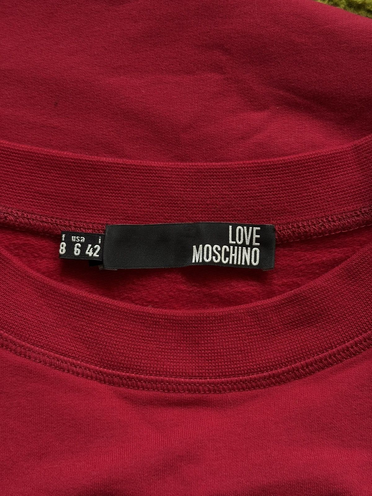 Love Moschino Love Moschino big logo sweatshirt Size M / US 6-8 / IT 42-44 - 4 Thumbnail