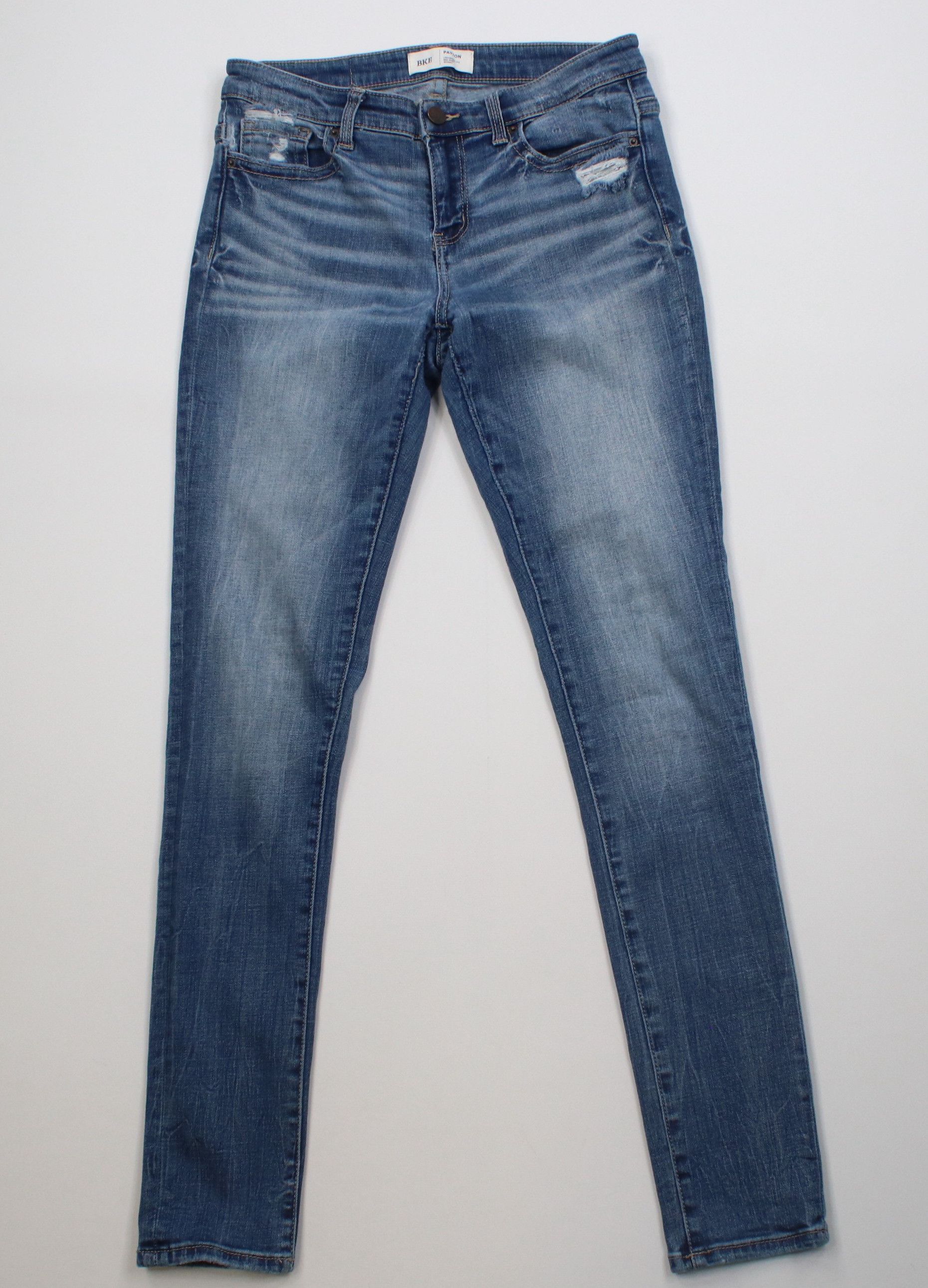 Vintage Buckle BKE Payton Mid Rise Skinny Leg Denim Jeans Size 27" / US 4 / IT 40 - 1 Thumbnail