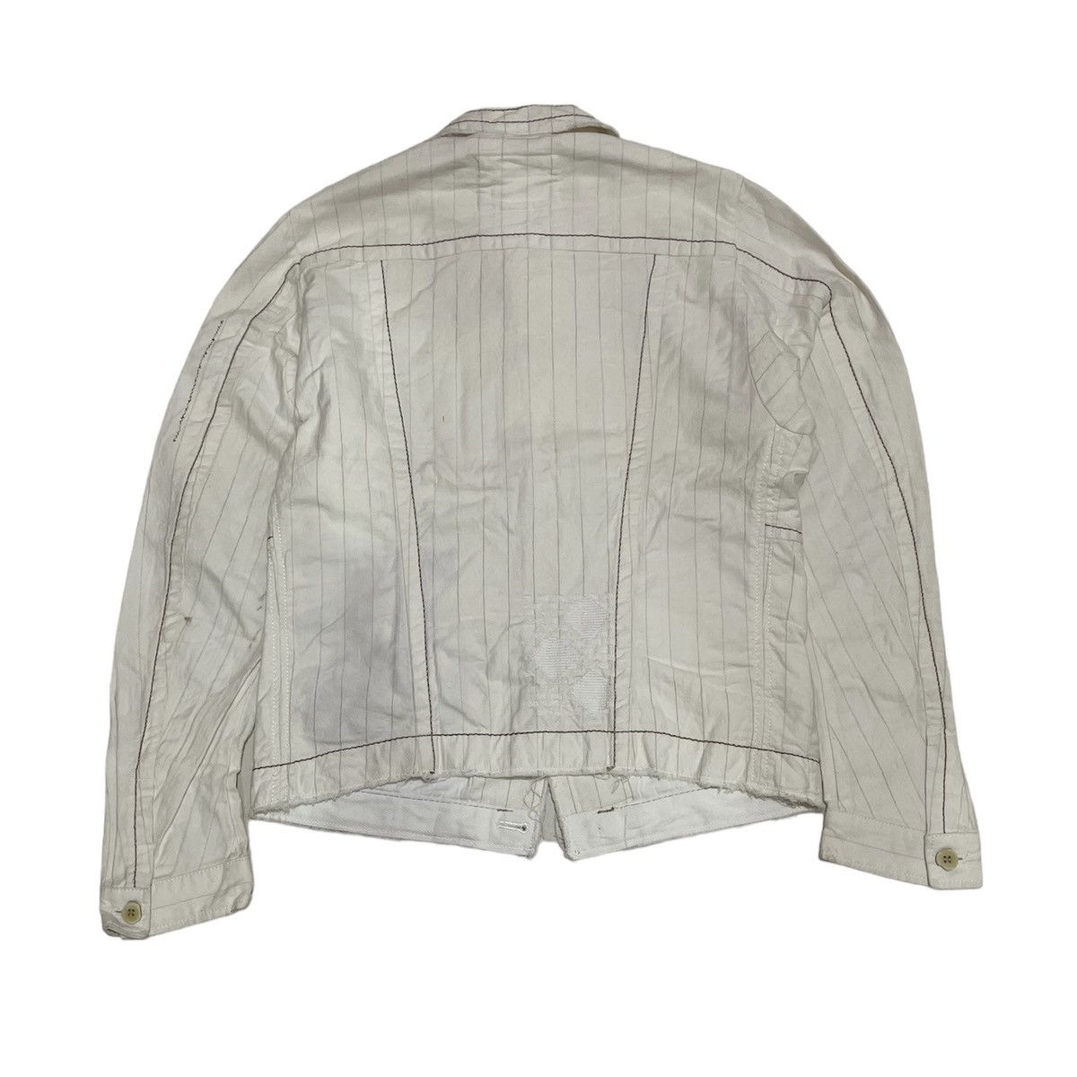 Marithe + Francois Girbaud Marithe Francois Girbaud Distressed Jacket Size US M / EU 48-50 / 2 - 3 Thumbnail