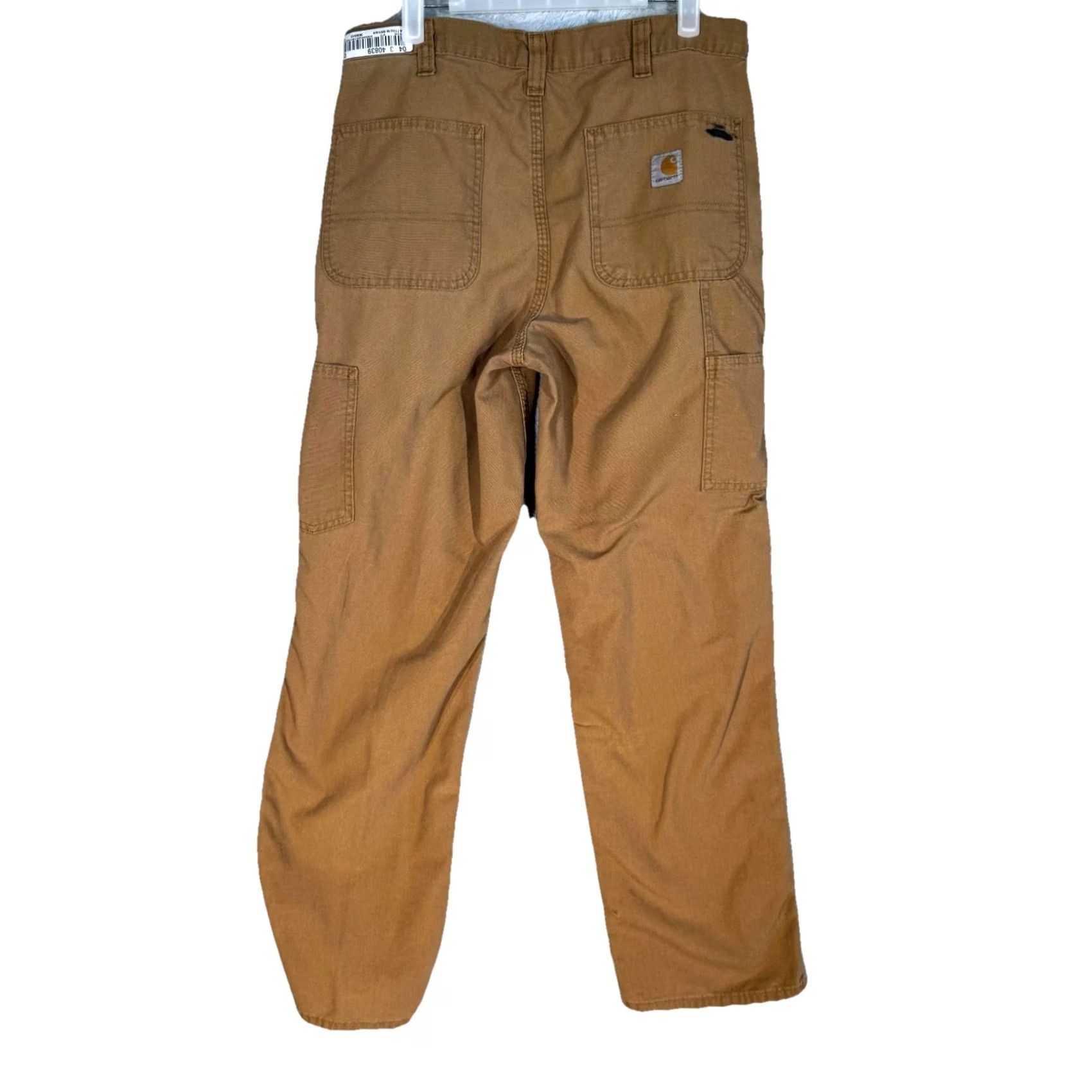 Carhartt Carhartt Carpenter Pants Men’s 32 x 30 Brown Dungaree Fit Straight Workwear Pants Size US 32 / EU 48 - 2 Thumbnail
