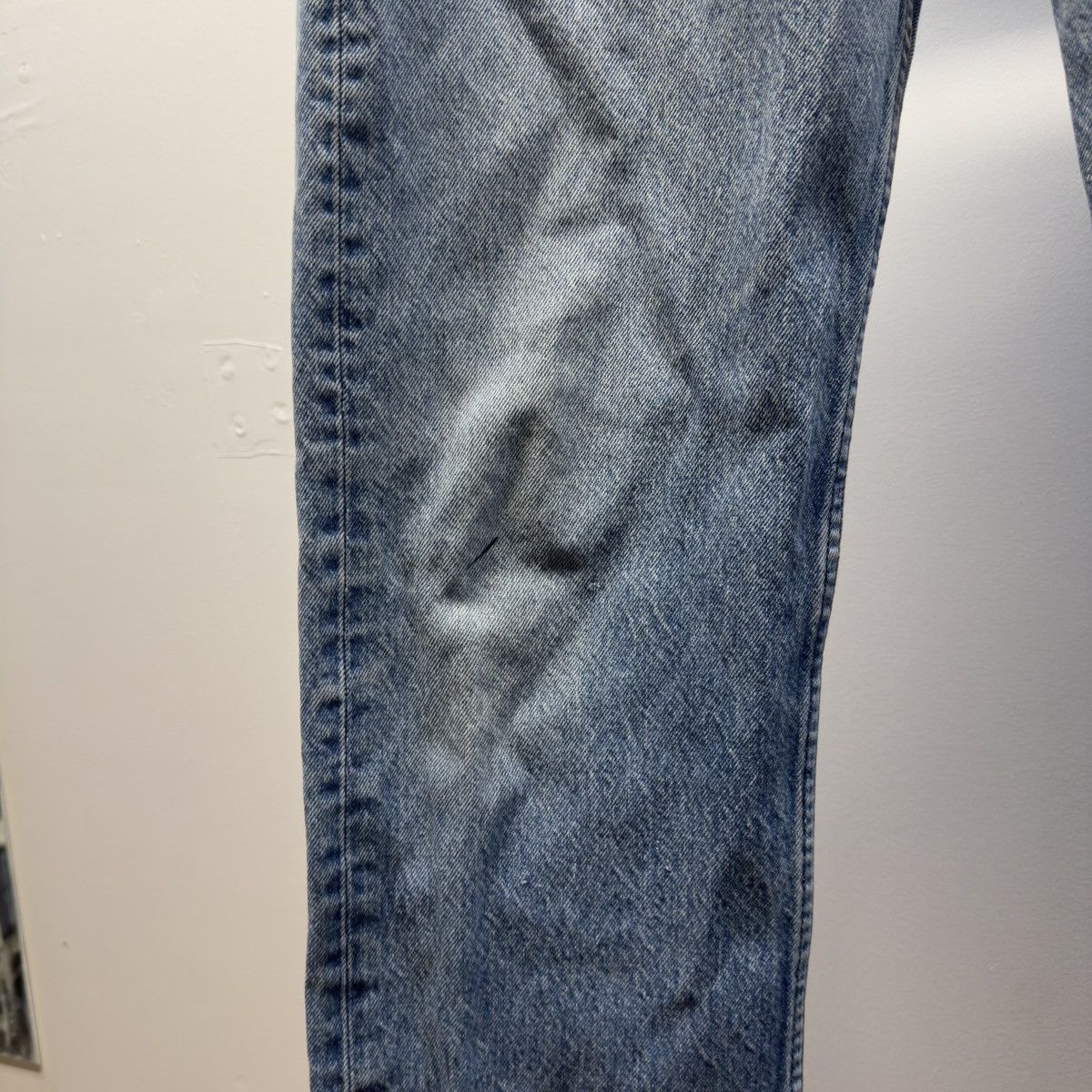 Levi's Vintage 80s Levi's 501 Jeans Faded Wash ERD Grunge Chrome Size US 34 / EU 50 - 11 Thumbnail