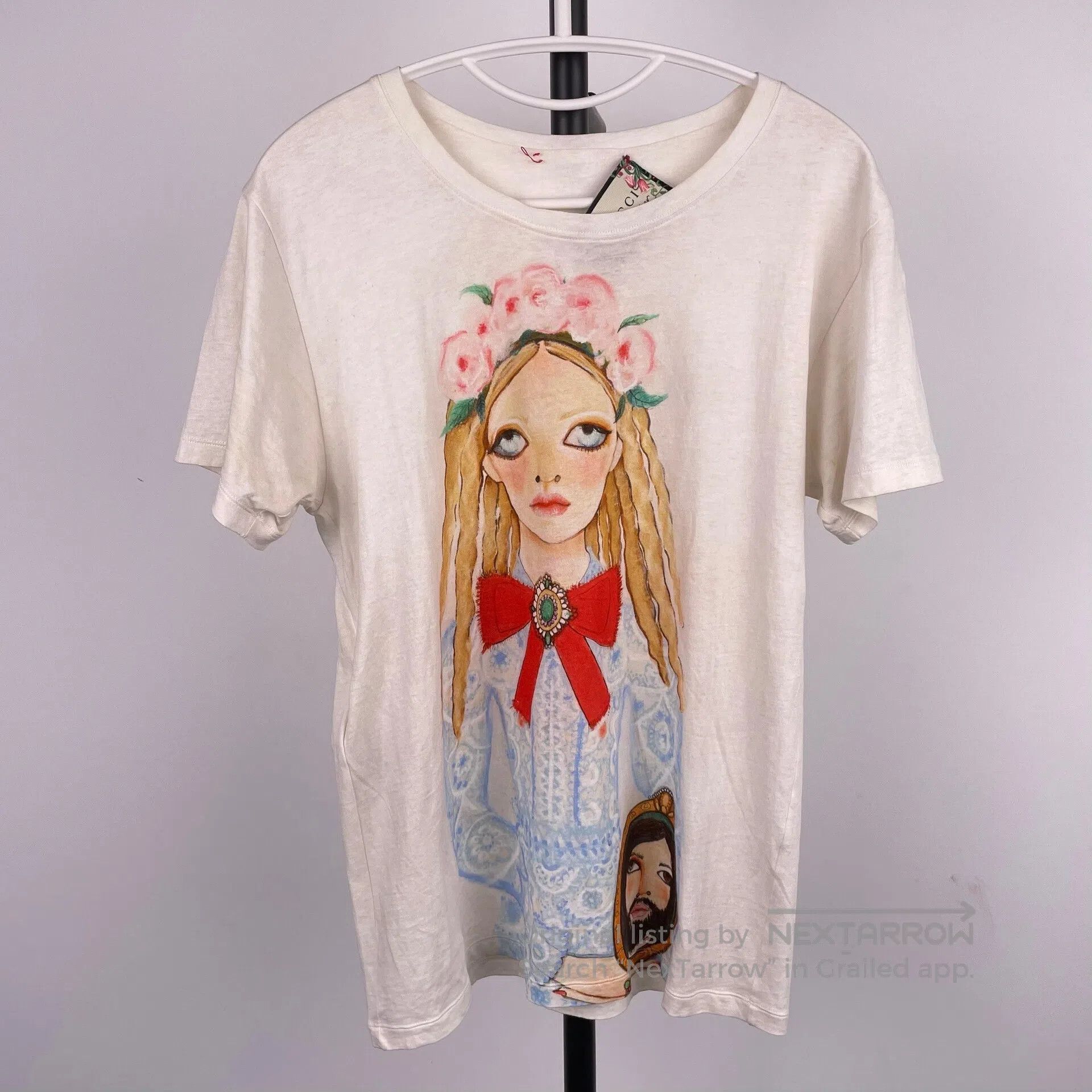 Gucci Guicci Limited edition oil painting Tee short sleeve| Size US XXS / EU 40 - 1 Thumbnail