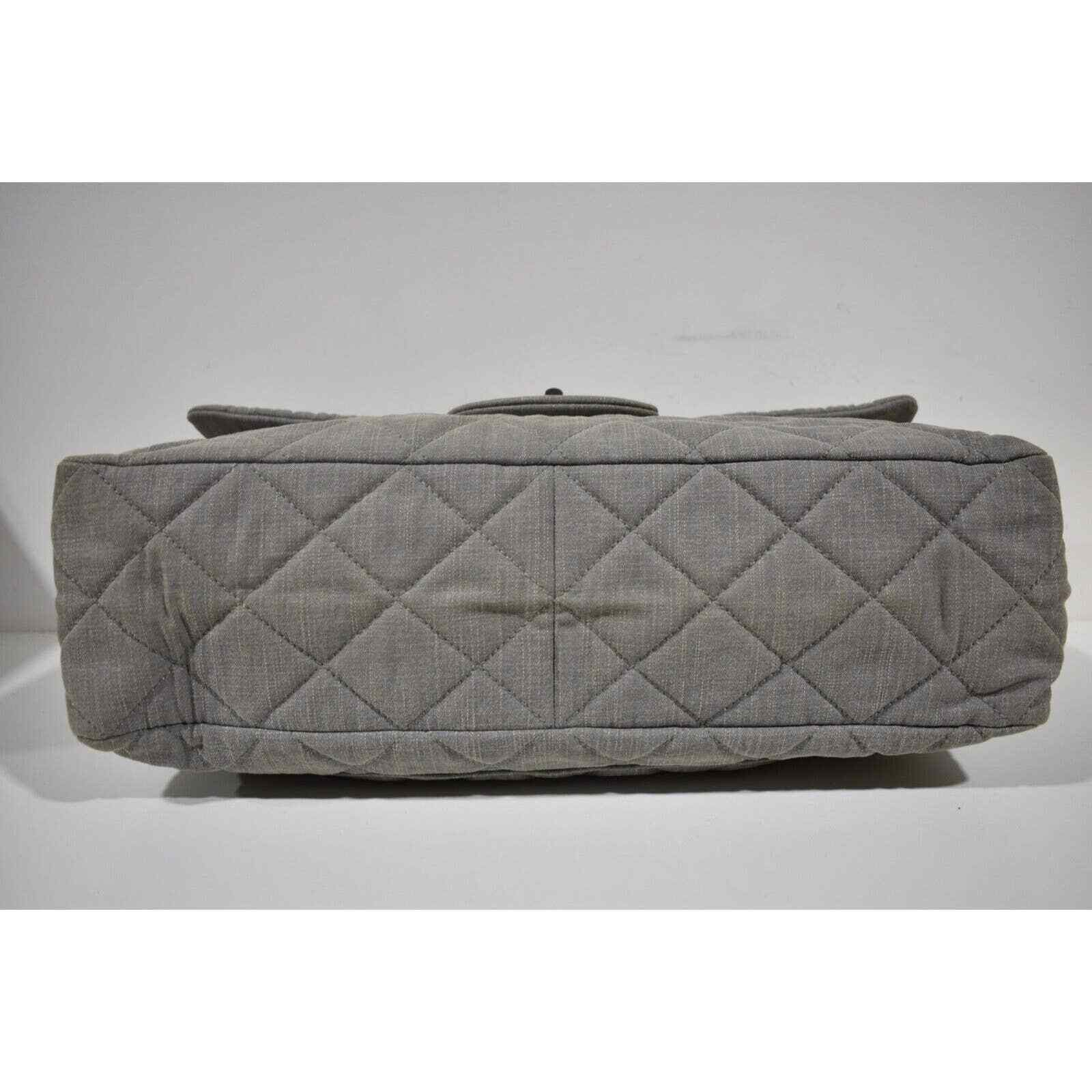 Chanel Chanel XXL Maxi 2.55 Reissue Classic Flap Denim Shoulder Bag Size ONE SIZE - 9 Thumbnail